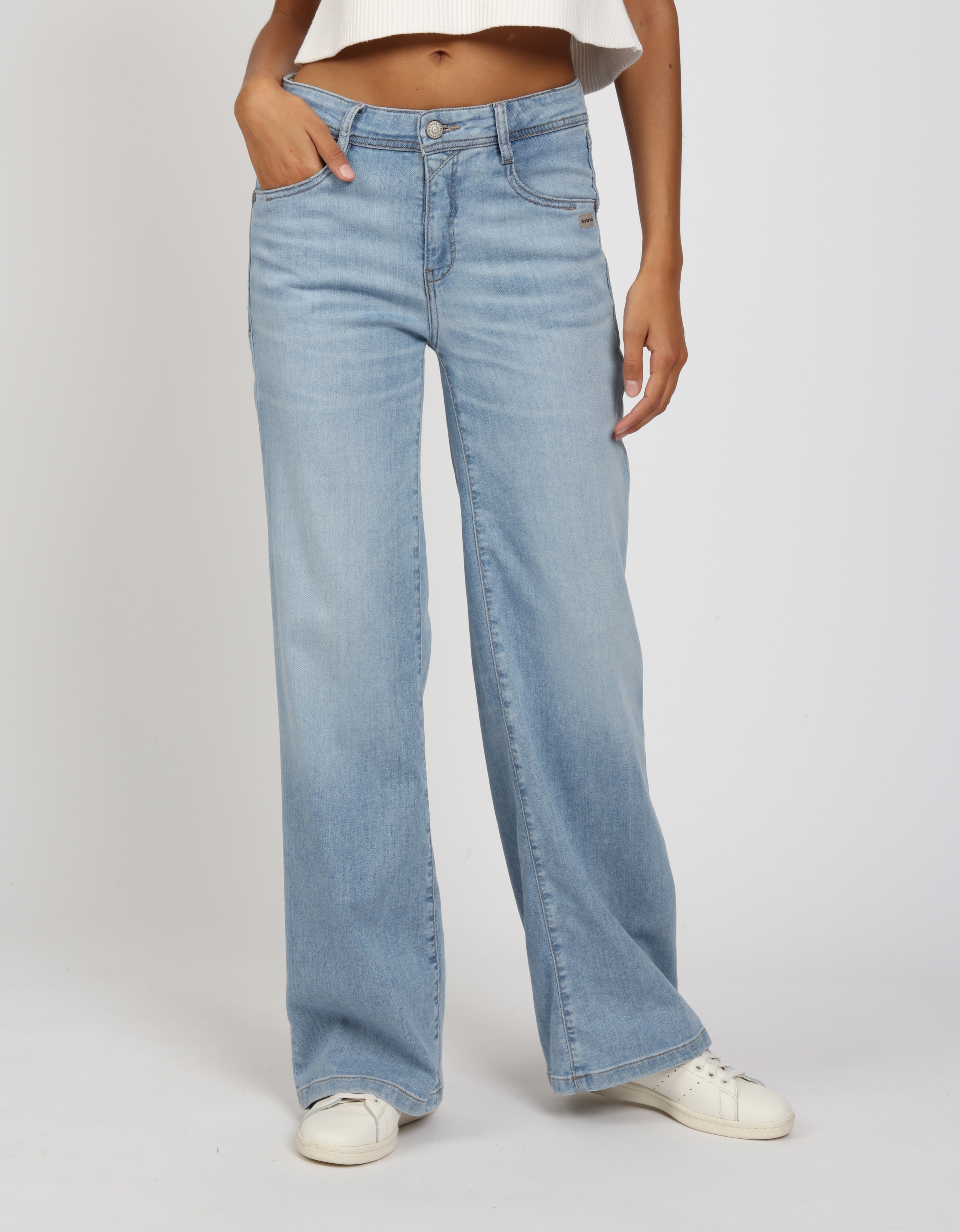 GANG Weite Jeans "94AMELIE WIDE" günstig online kaufen