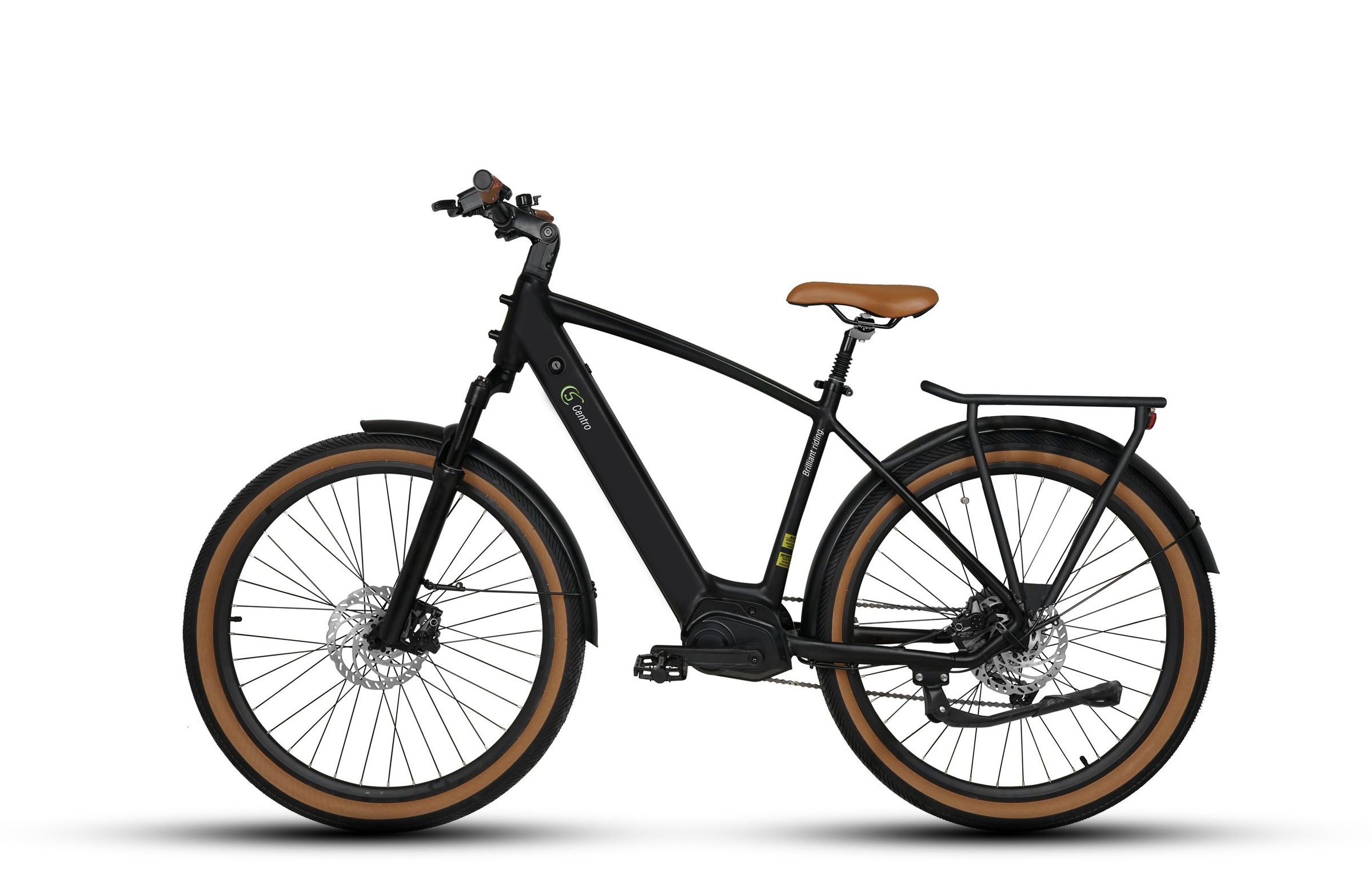 SachsenRad »S8 Centro mit Alarmanlage« 10 Gang Shimano Kettenschaltung Mittelmotor 250 W