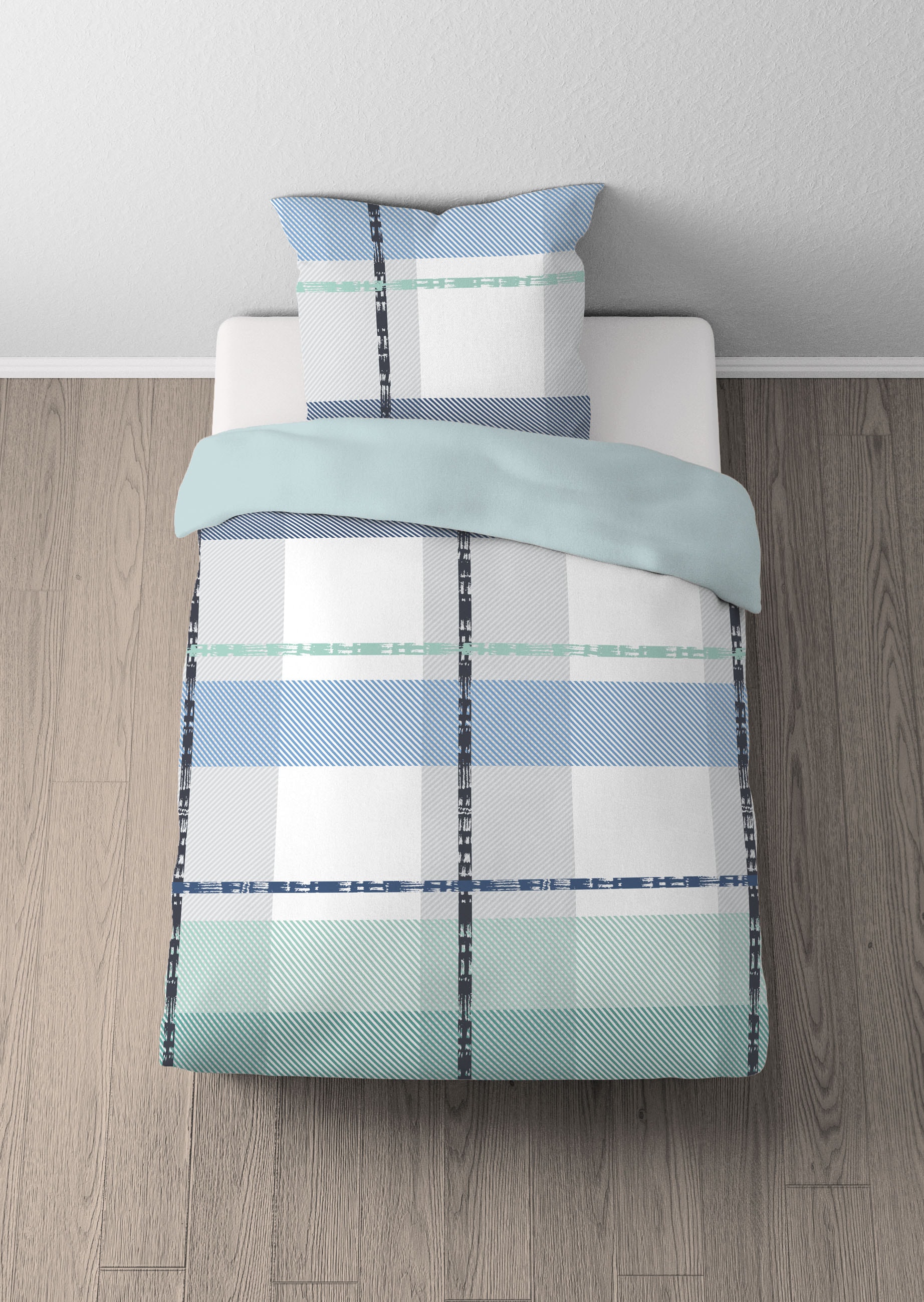 Castell - Markenbettwäsche Wendebettwäsche "0270746" 2 Stk. Cooling-Effekt günstig online kaufen