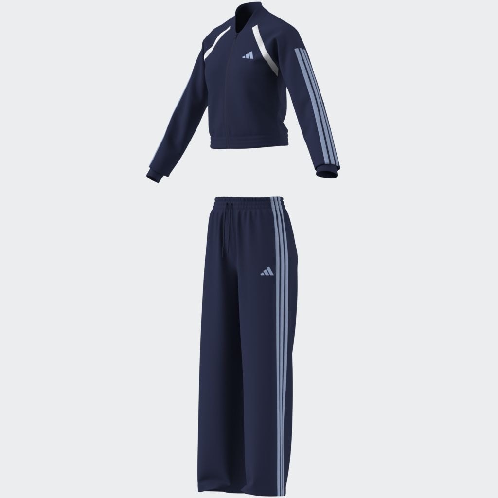 adidas Sportswear Trainingsanzug »W TEAMSPORT TS«, (2 tlg.), Jacke schmal geschnitten; Hose regulär geschnitten, hoher Bund
