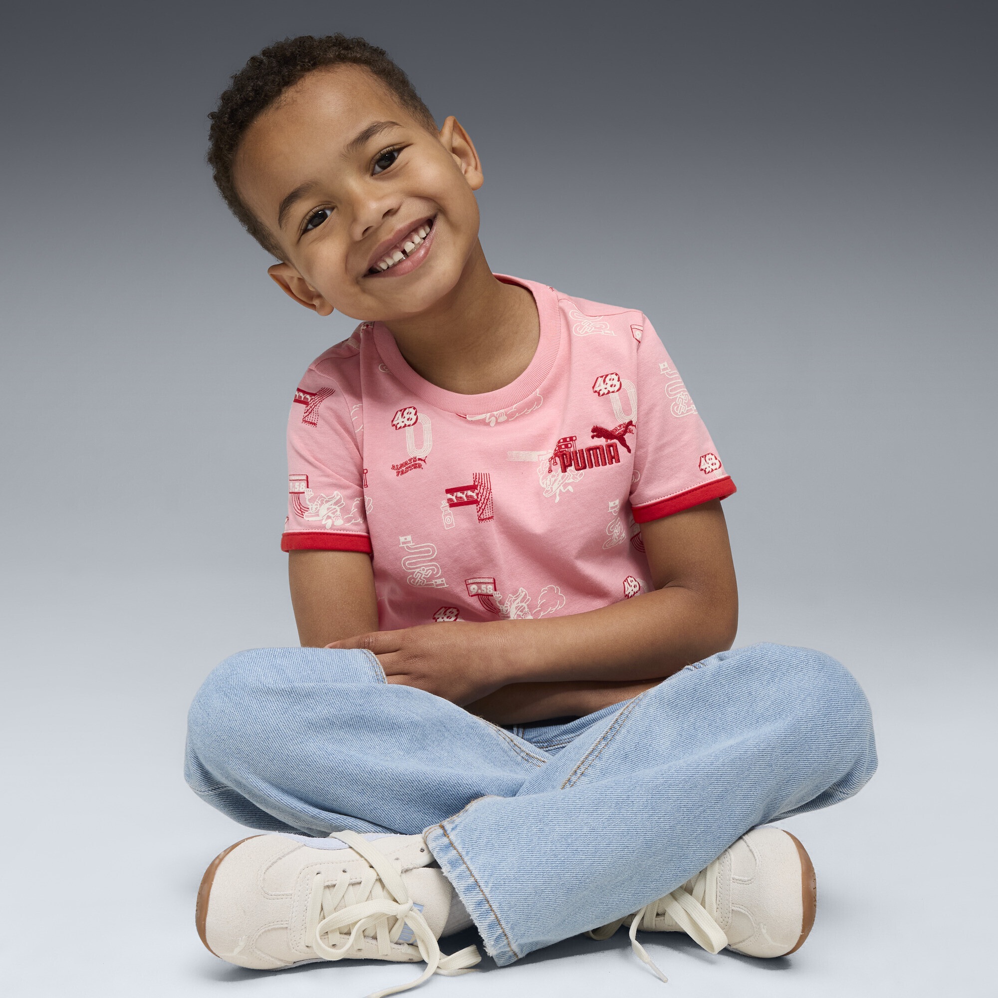 PUMA T-Shirt »Little Runners T-Shirt Kinder«