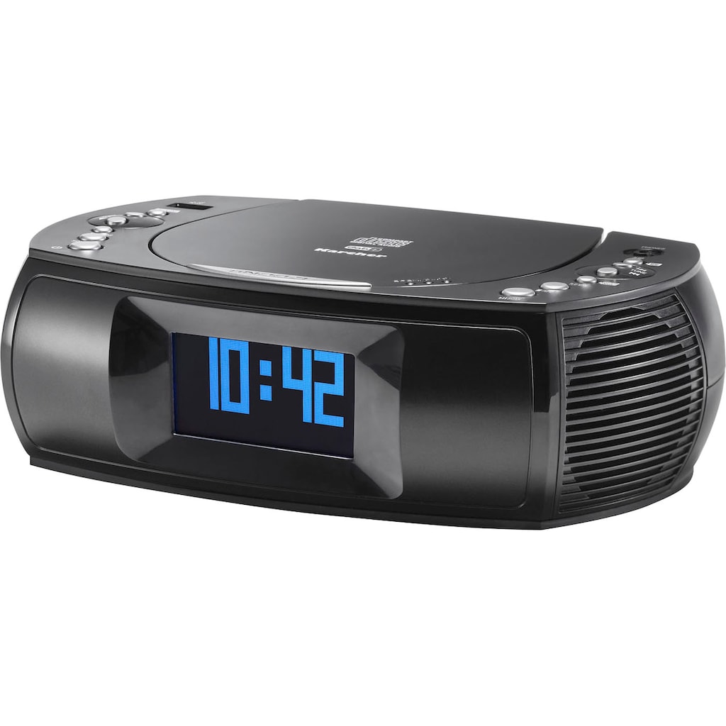 Karcher Uhrenradio »UR 1309D«, (Digitalradio (DAB+)-UKW mit RDS 2 W)