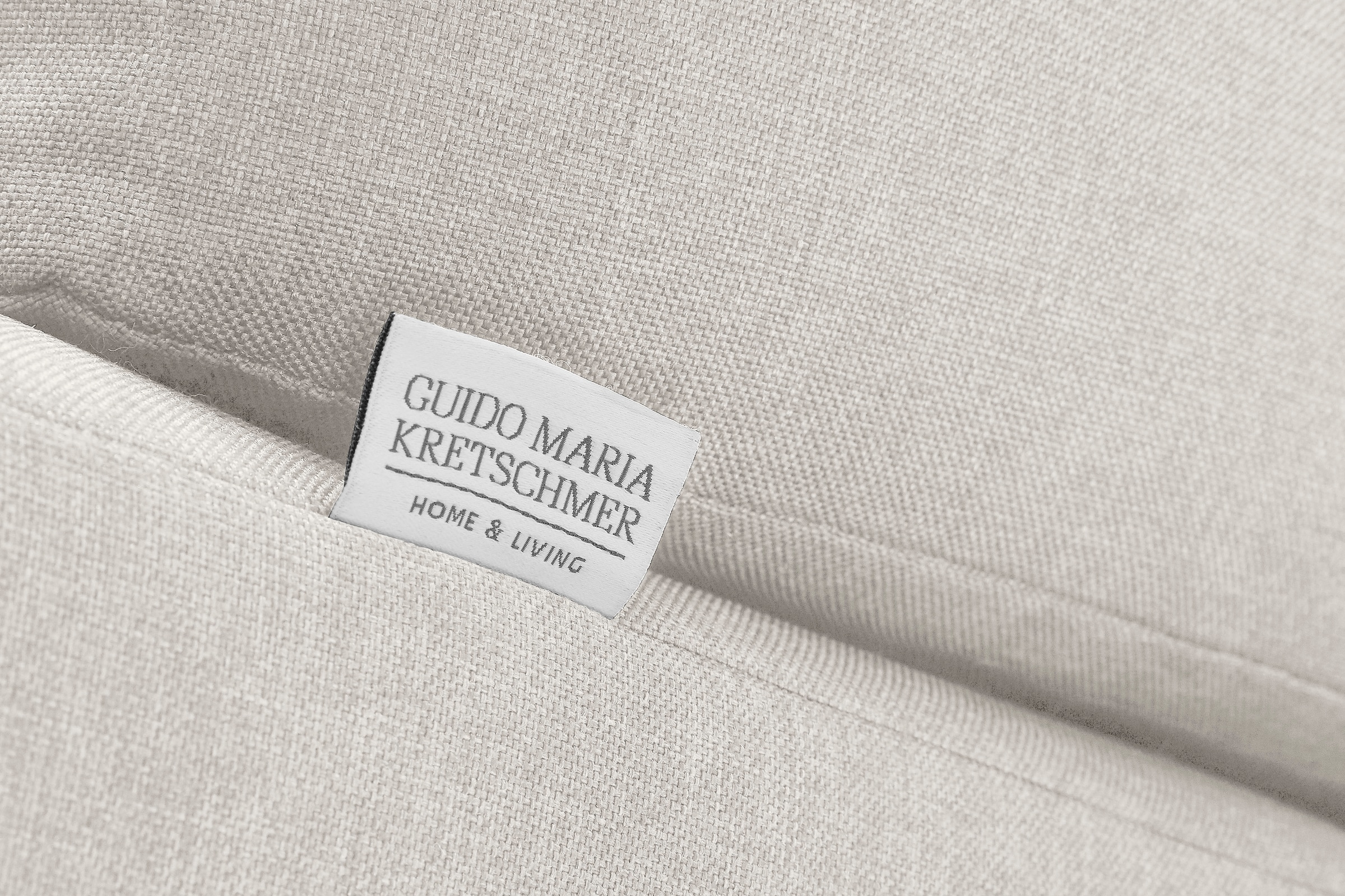 Guido Maria Kretschmer Home&Living Boxspringbett »Chelles«, inkl. Topper, in XXL- Überlänge 220 cm, Unterbox mit feine Wölbung