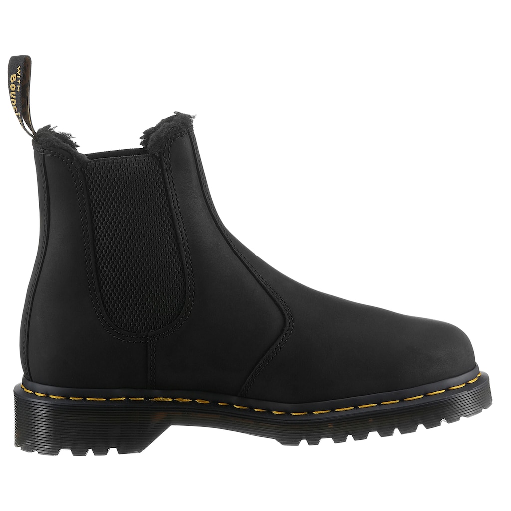 DR. MARTENS Chelseaboots »2976 Black Archive Pull Up«, mit Warmfutter