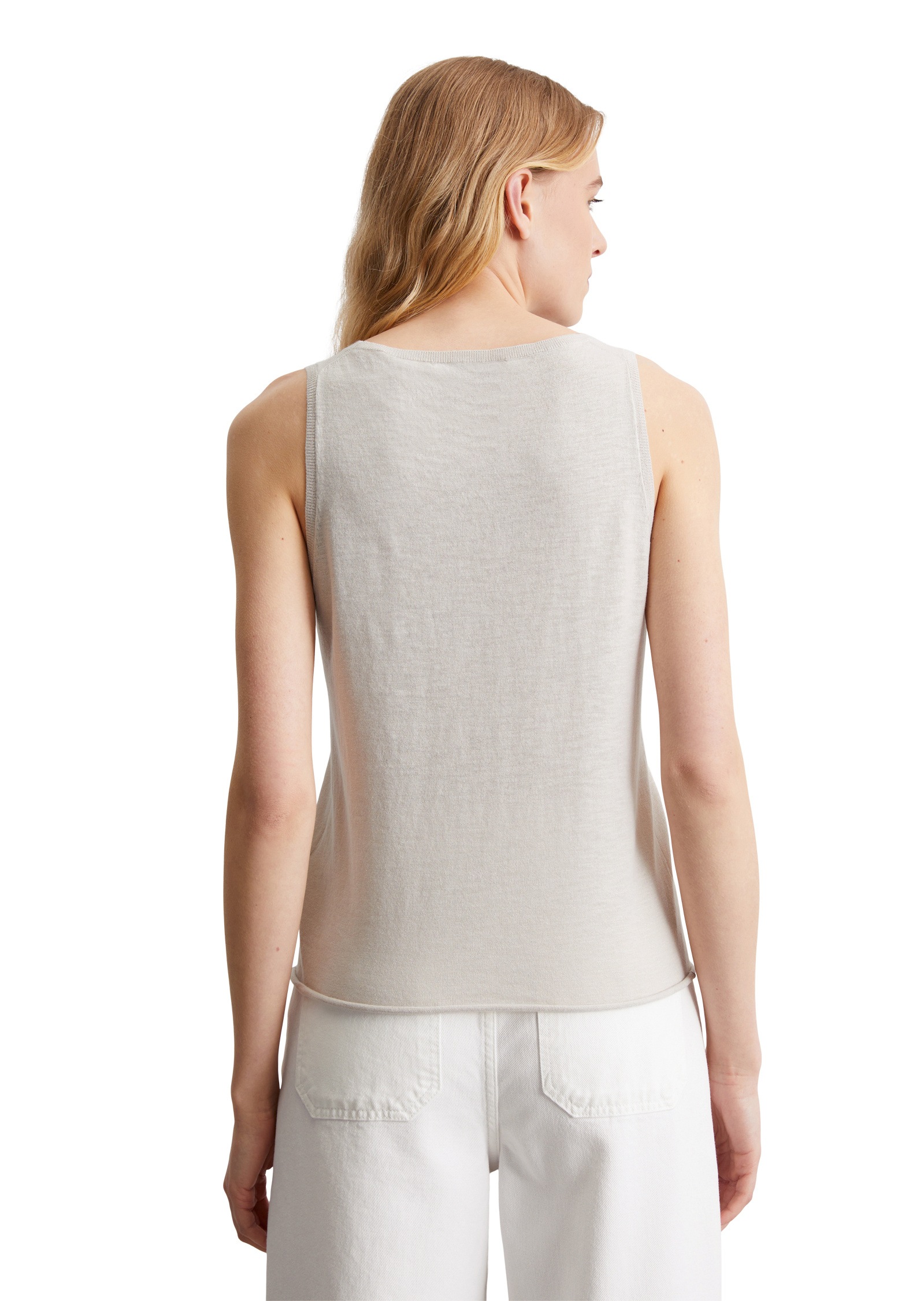 Marc O'Polo Strickpullover »aus Organic Cotton-Leinen-Mix«
