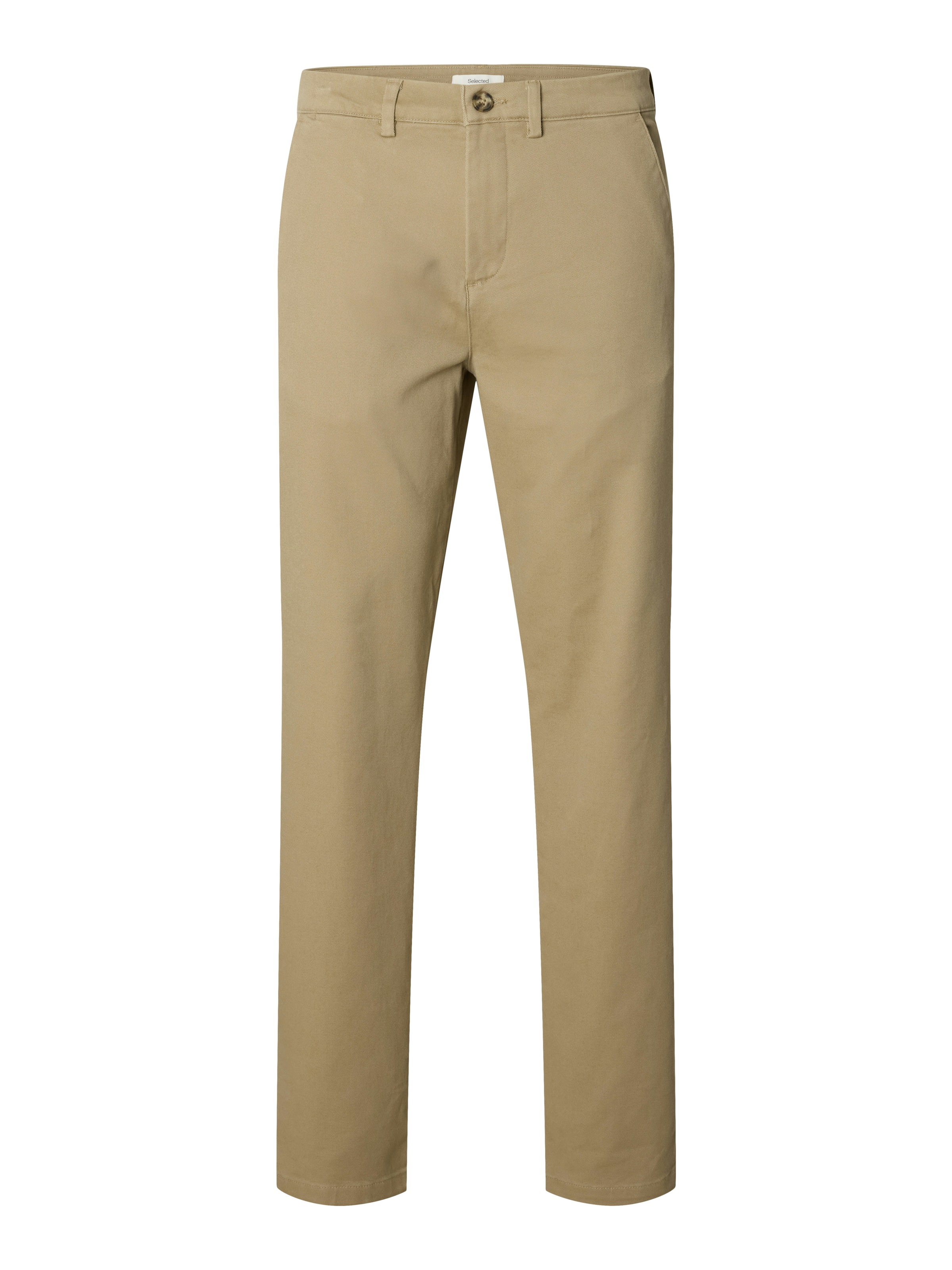 SELECTED Chinos »SLM196-STRAIGHT MILES TWILL PANT NOOS«  Baumwollmischung, straight fit