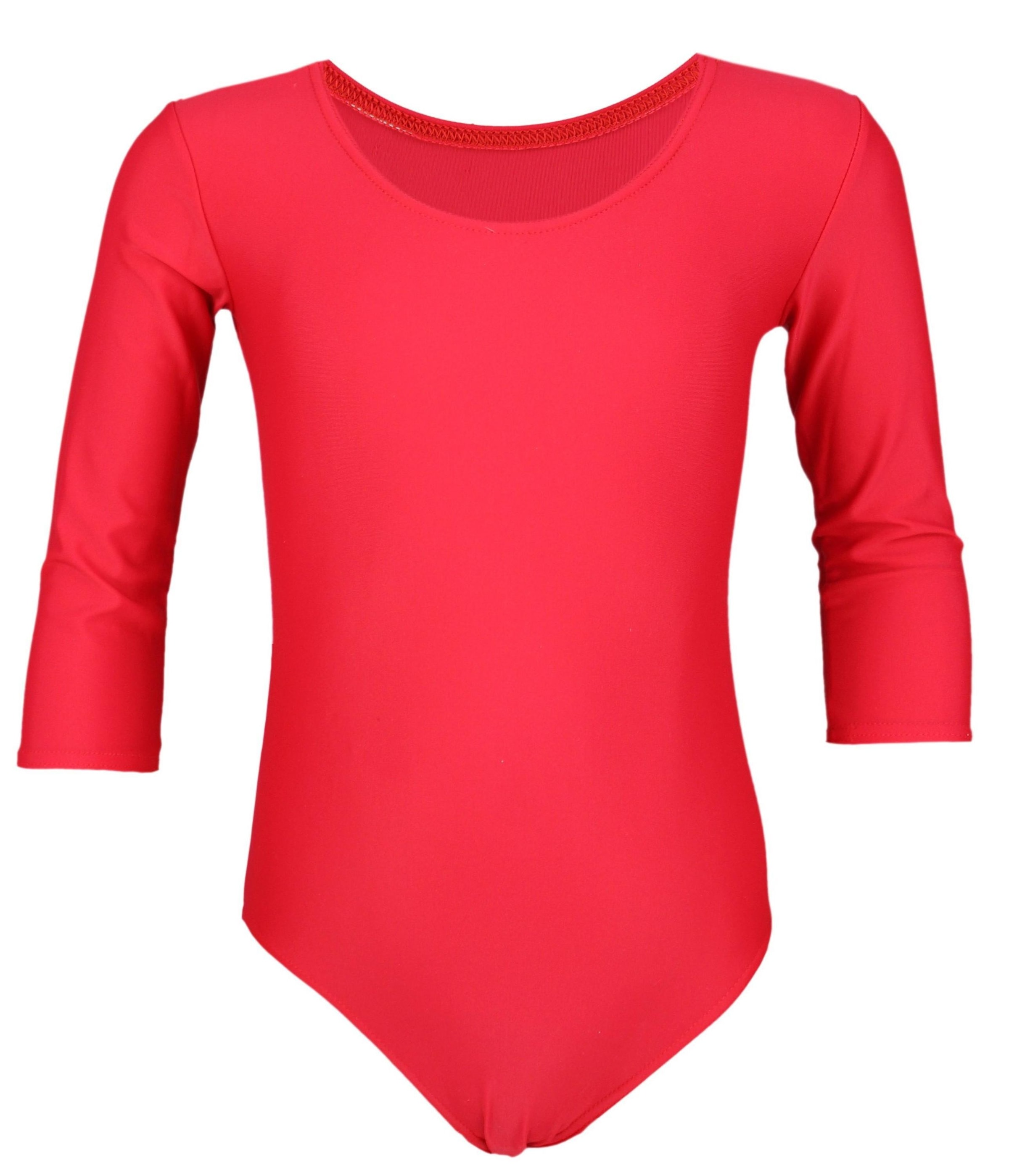 AQUARTI Turnanzug "Body Mädchen Ballett Trikot 3/4 Arm"