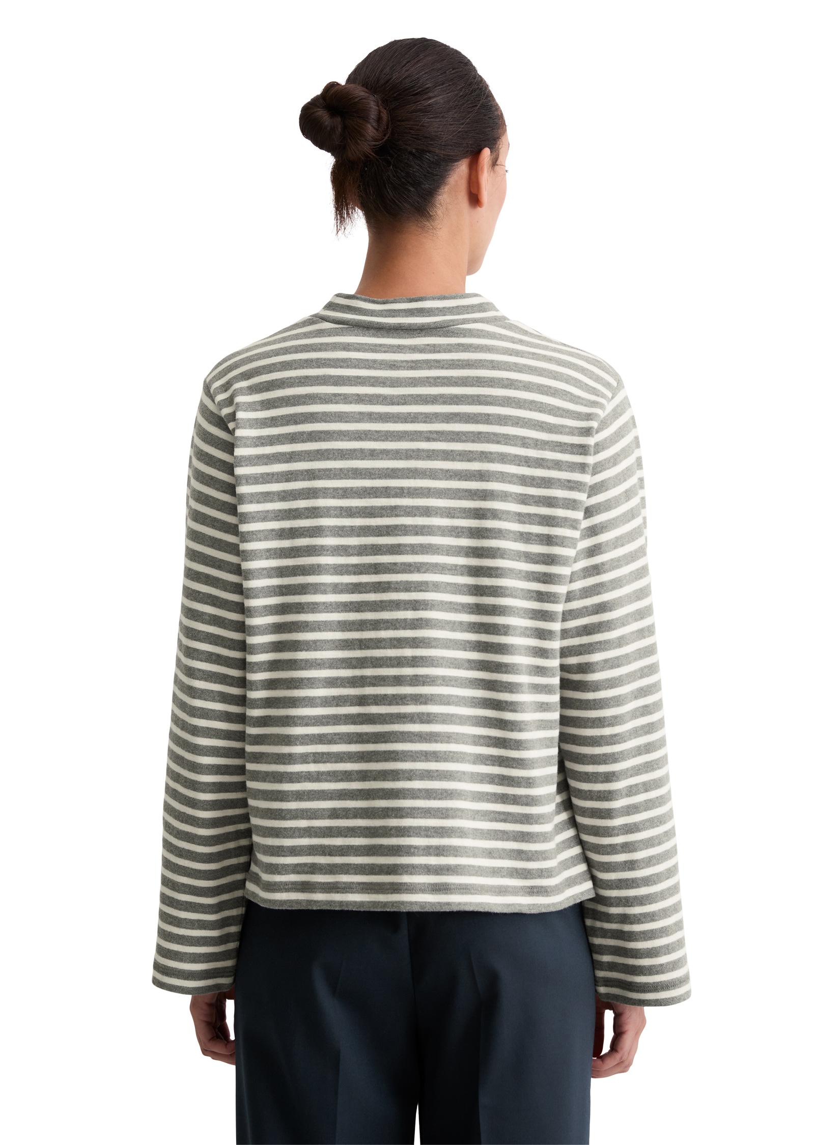 Thumbnail - Marc OPolo Langarmshirt "aus garngefärbtem Heavy-Slub-Jersey"