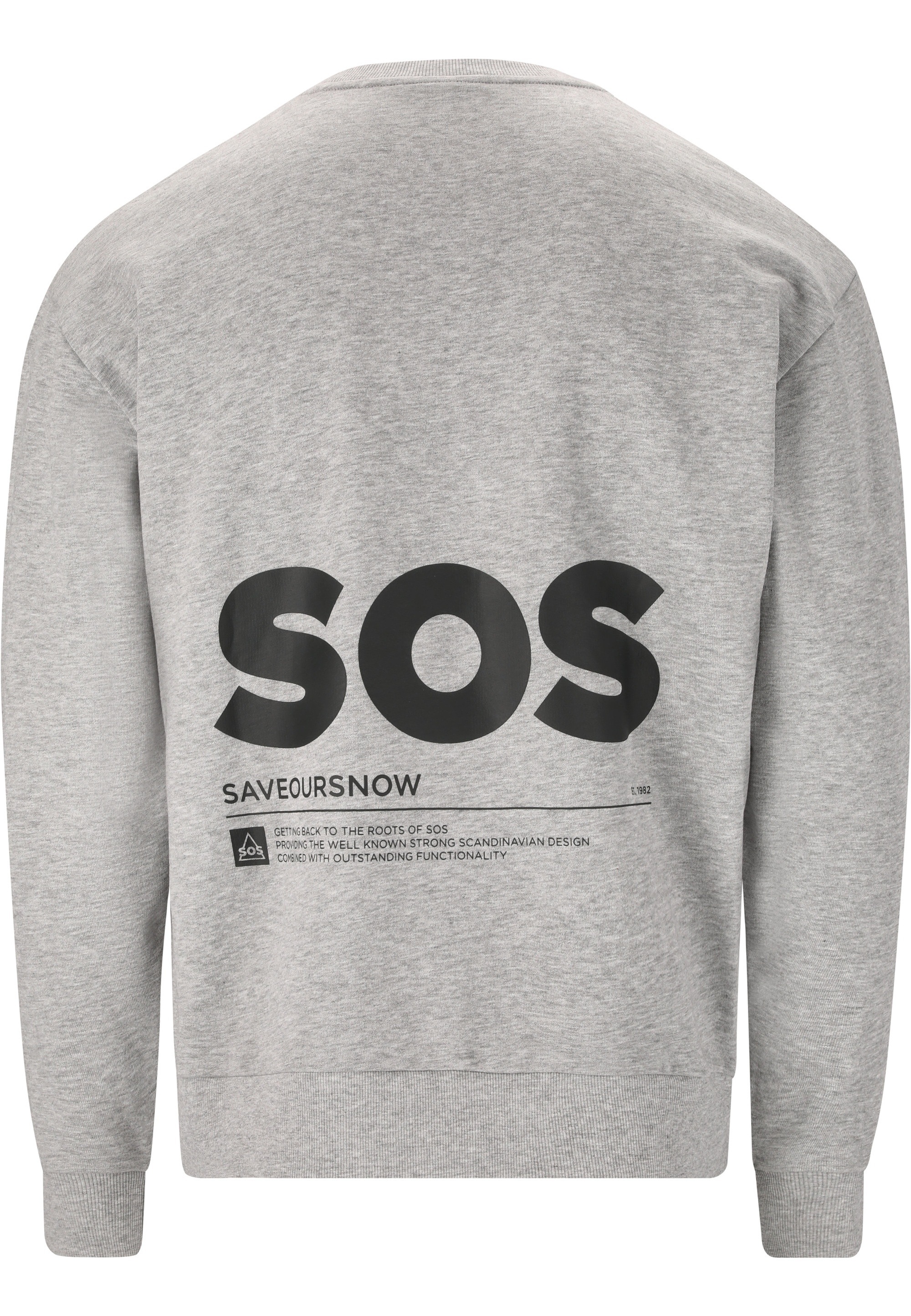 SOS Sweatshirt »Bovec«, aus reiner Bio-Baumwolle
