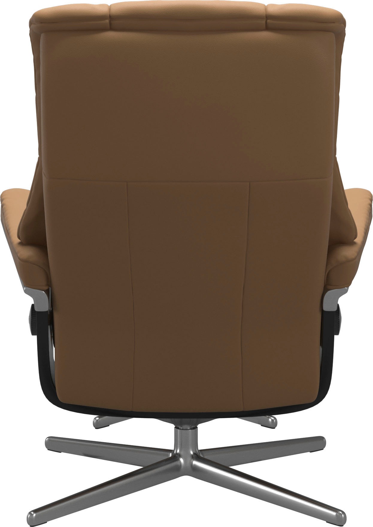 Thumbnail - Stressless Relaxsessel "Mayfair" Set, Relaxsessel mit Hocker, mit Hocker, mit Cross Base, Größe S, M & L, Holzakzent Sch...