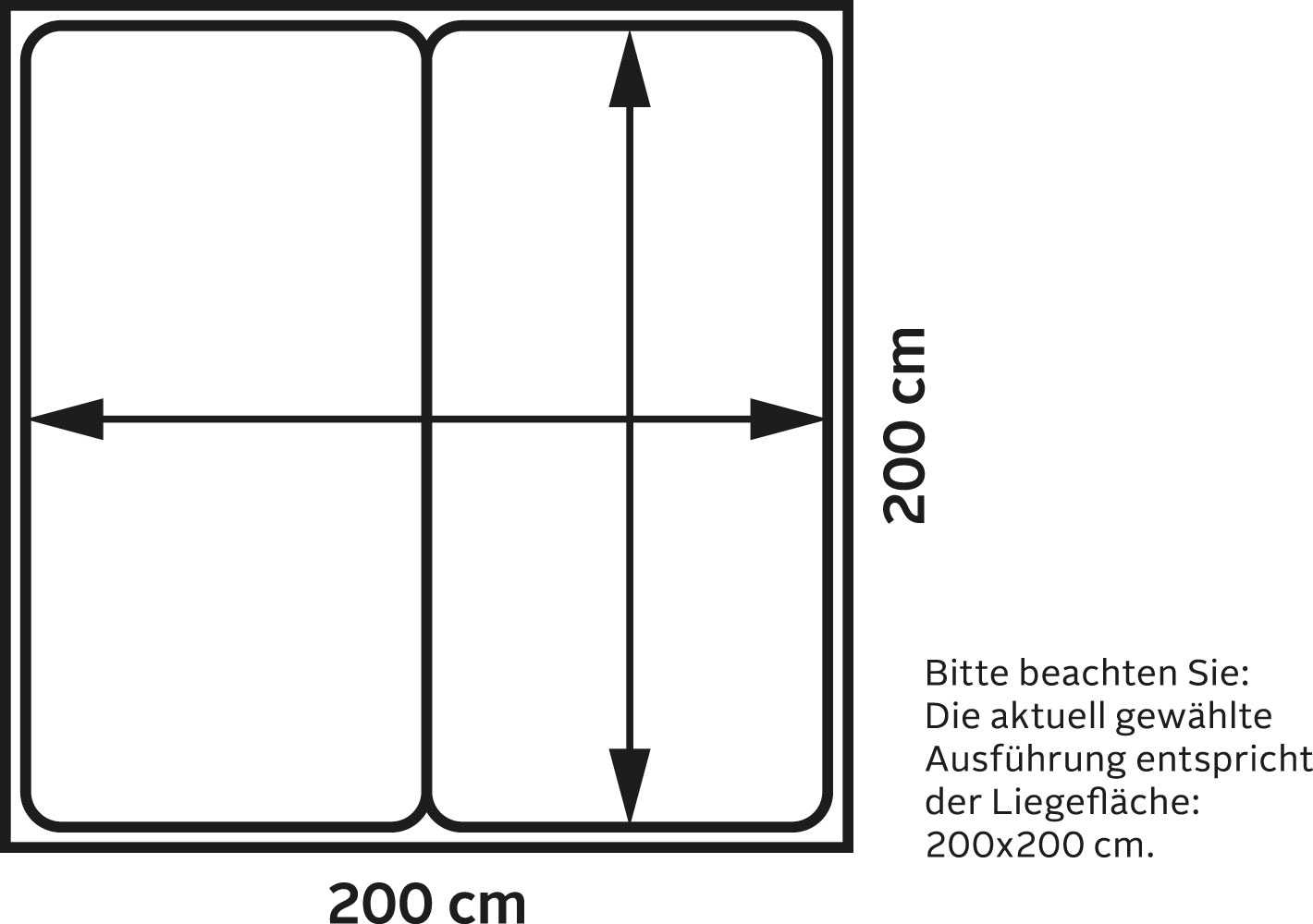 hapo Boxspringbett, mit Bettkasten