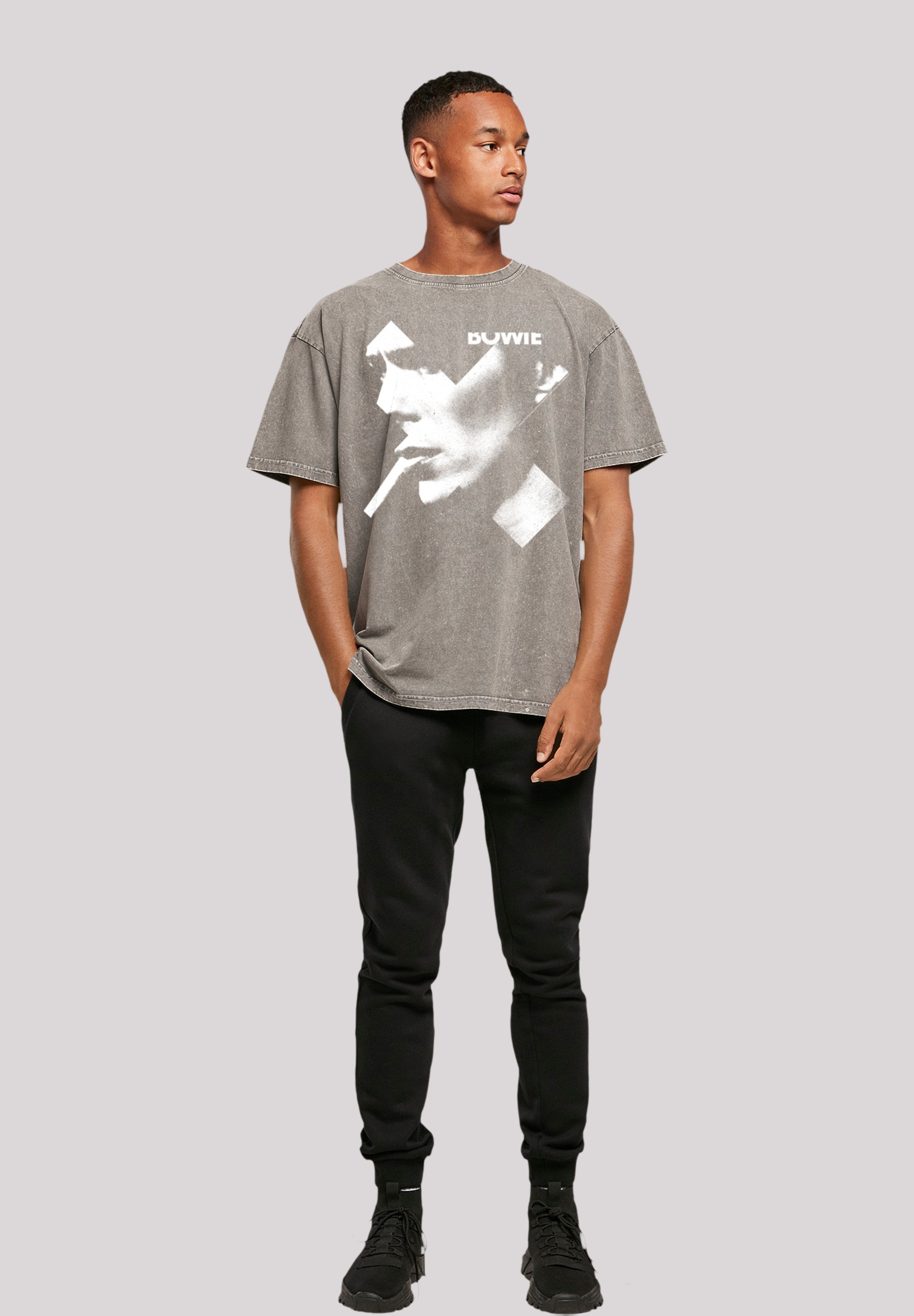 F4NT4STIC T-Shirt »David Bowie Oversize T-Shirt«, Print