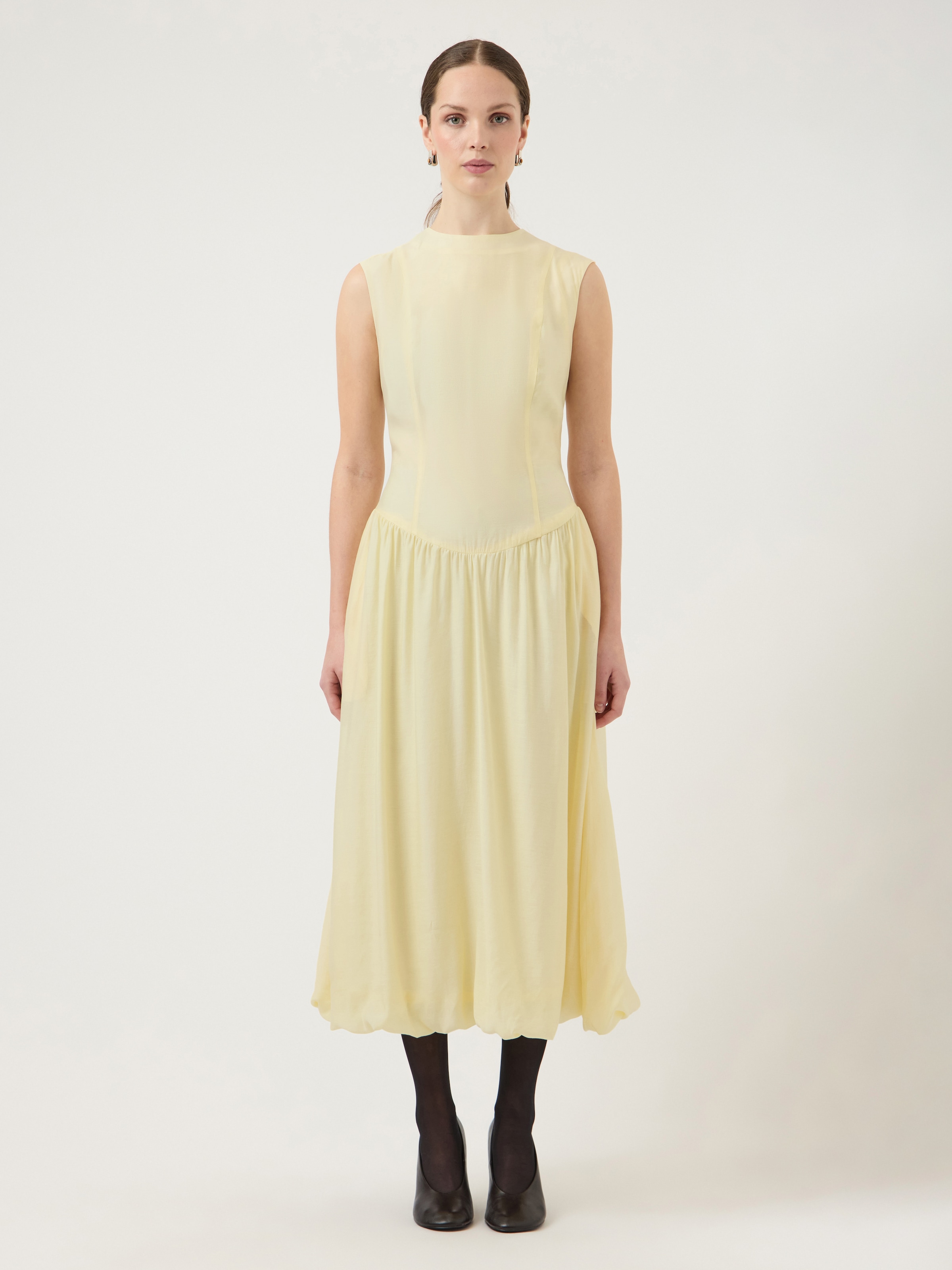 Y.A.S Sommerkleid »YASKRISSI SL BUBBLE HEM LONG DRESS NOOS«