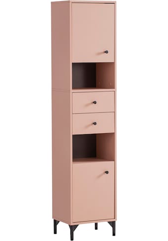 Hochschrank »Smash, Breite 40 cm«, Apricot Dekor, wechselbarer Türanschlag