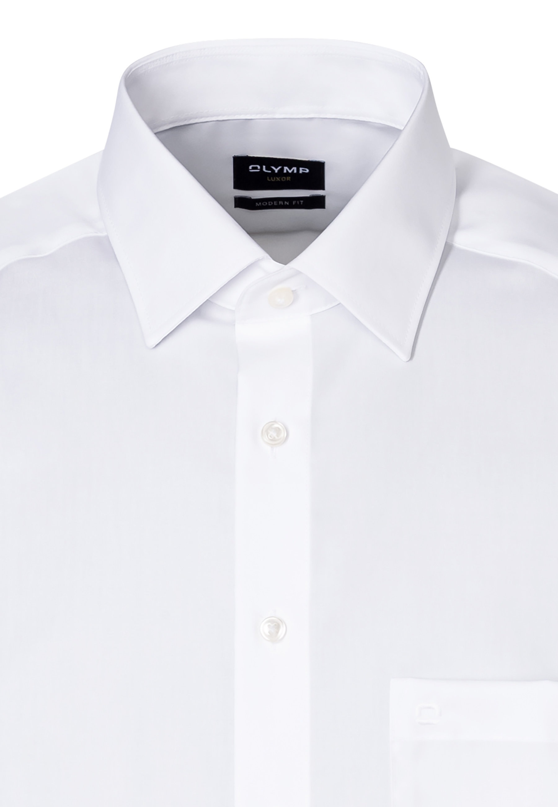 OLYMP Luxor Modern Fit Men's Dress Shirt White 41 5