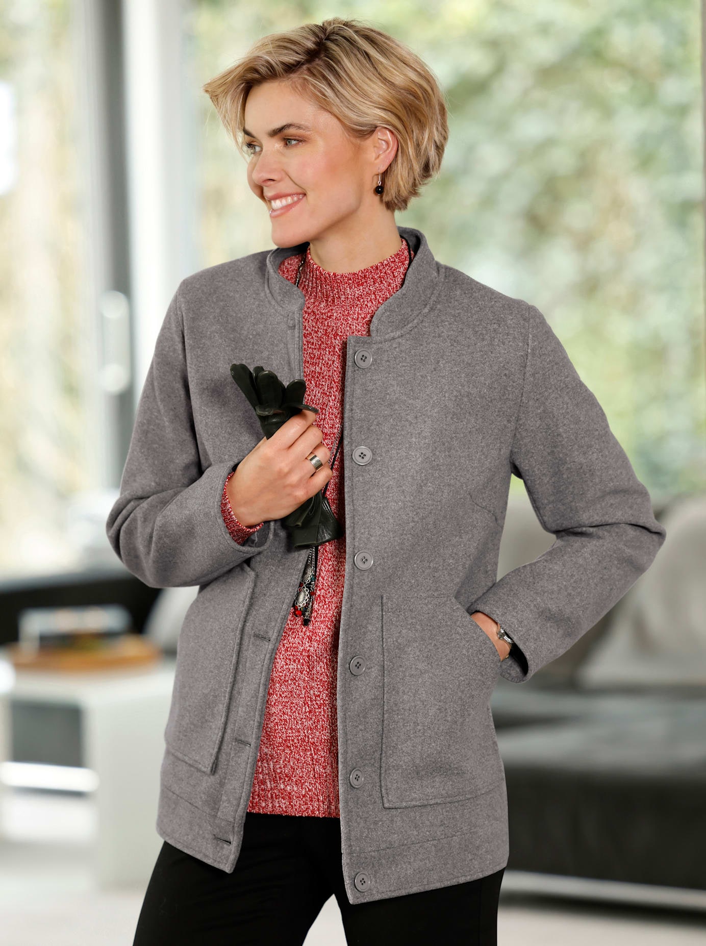 Classic Basics Walkjacke, ohne Kapuze günstig online kaufen