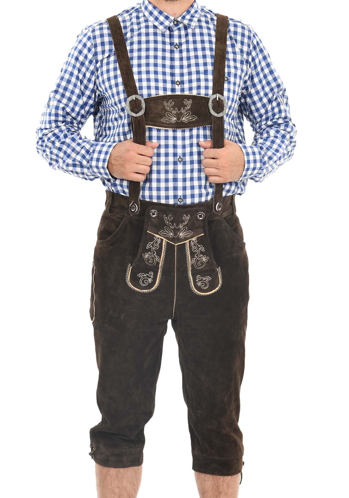 Alessandro Salvarini Trachtenlederhose "ASSeppl", Lederhose aus Echtleder m günstig online kaufen