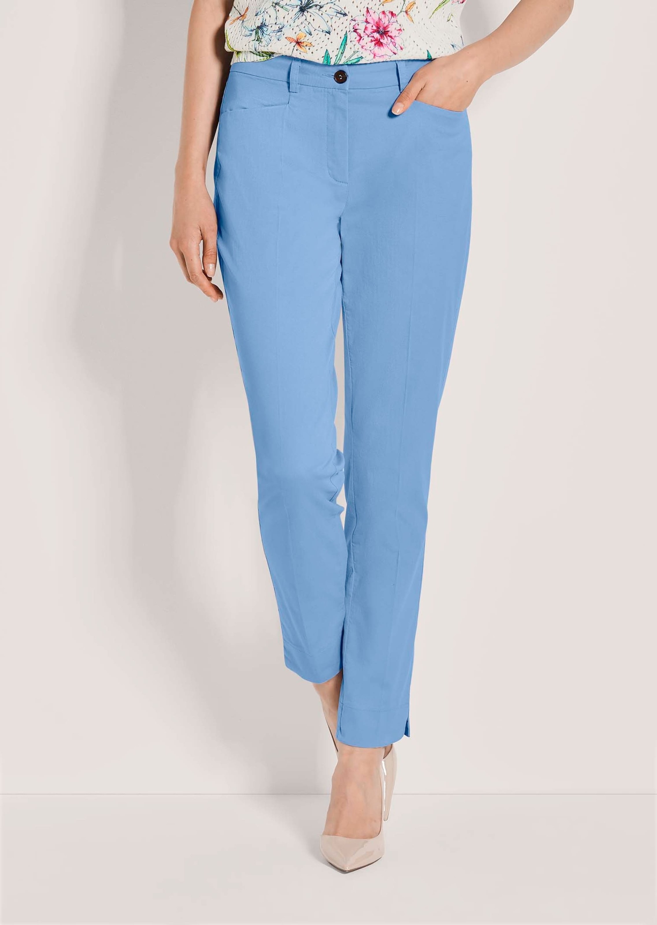 Thumbnail - MADELEINE Chinohose "Chinohose Jerseyhose mit Formbund"