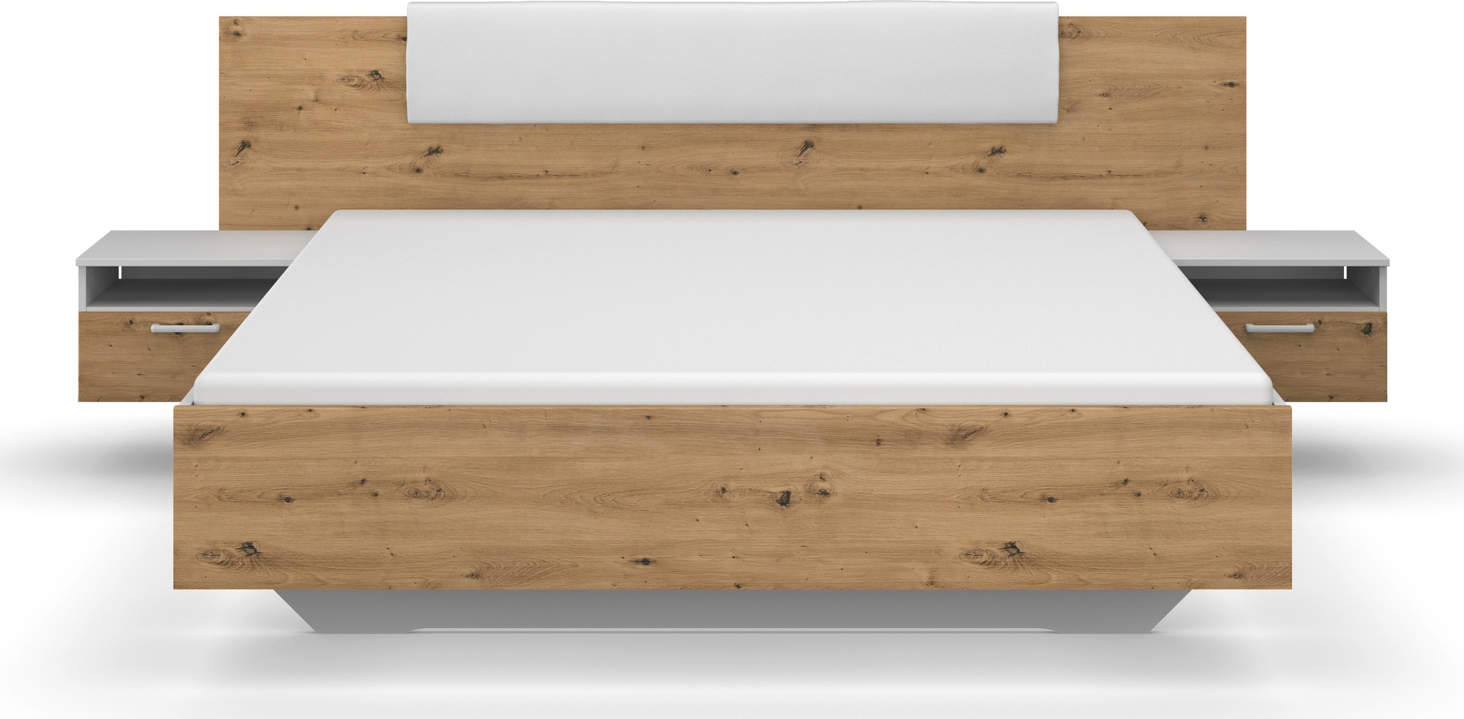 Thumbnail - rauch Schlafzimmer-Set "Miro", Drehtürenschrank in 2 Breiten, Bett in 2 Größen und 2 Hängenachttische