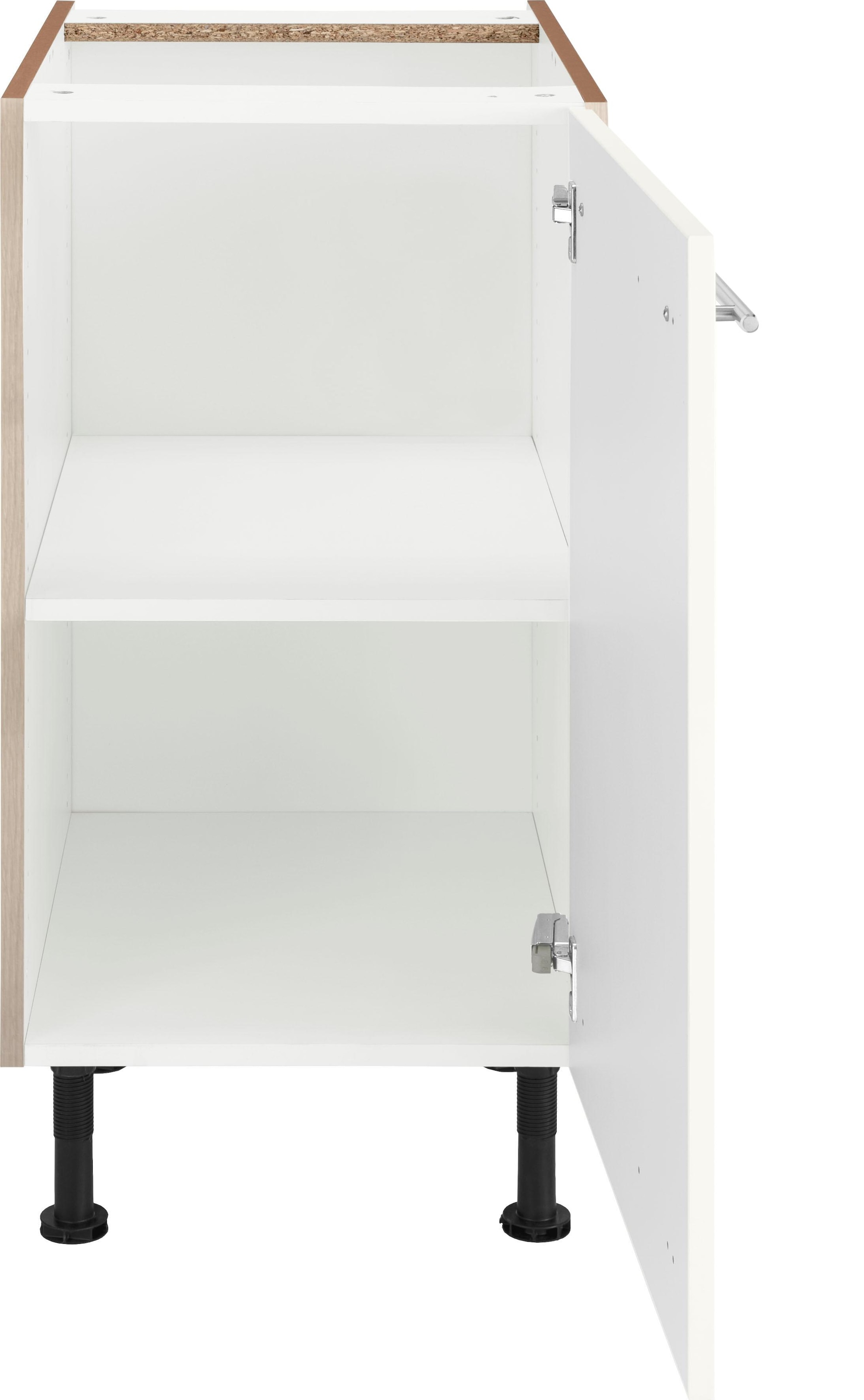 OPTIFIT Unterschrank »Bern«, 1 mit Füßen, breit, 40 höhenverstellbaren BAUR mit Metallgriff | Tür mit cm