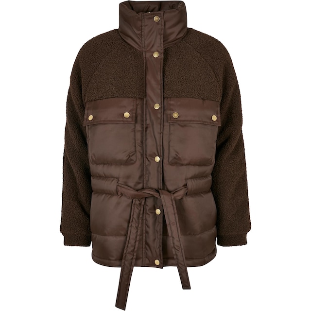 Kapuze Ladies Sherpa bestellen Jacket«, Puffer URBAN »Damen | Winterjacke CLASSICS BAUR ohne Mix (1 St.), für