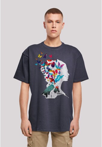 T-Shirt »Schmetterling Silhouette OVERSIZE TEE«