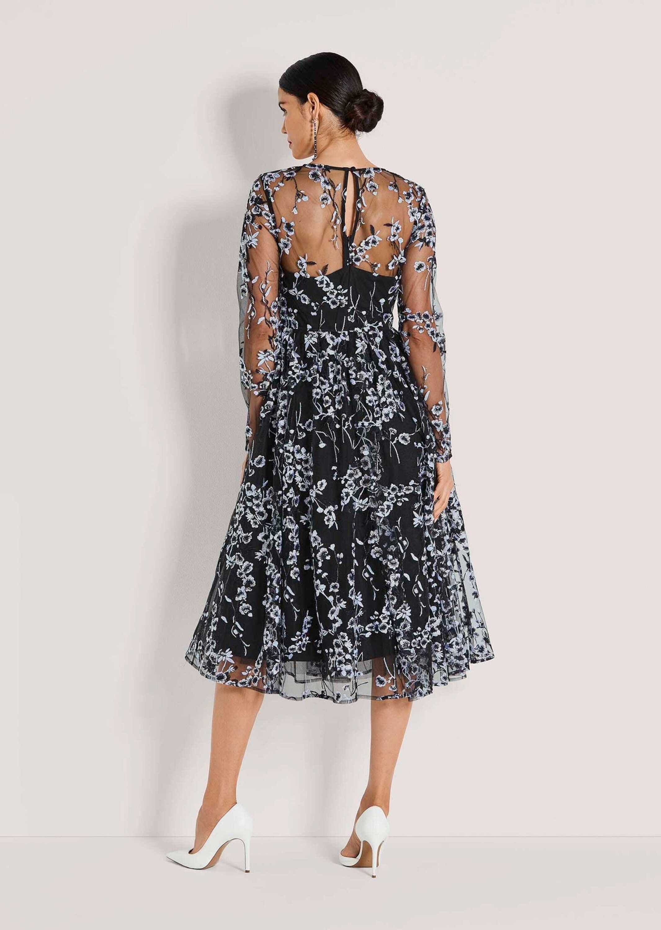 MADELEINE Cocktailkleid »Festkleid Etuikleid mit Blumenmuster«