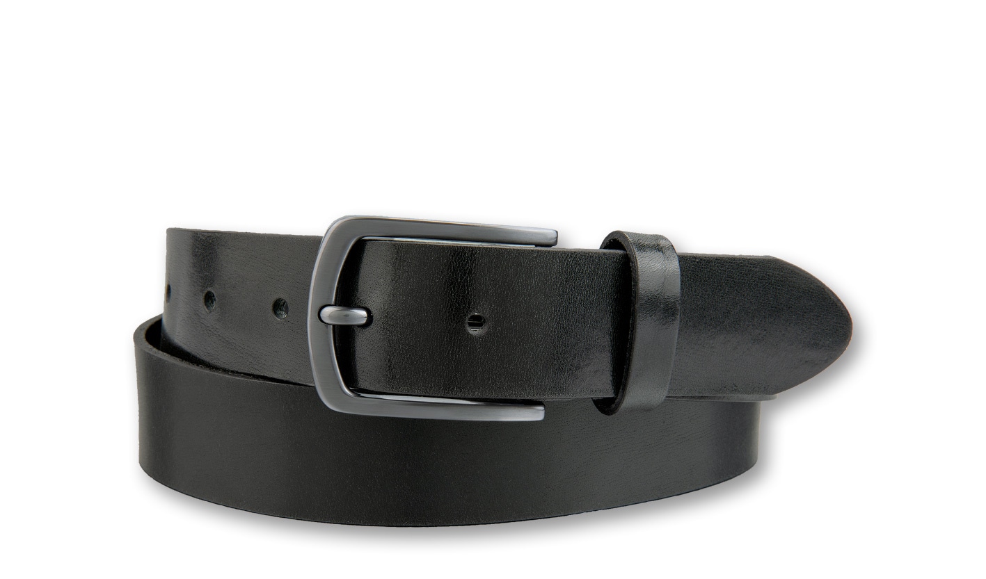 BERND GÖTZ Ledergürtel "Ledergürtel aus Vollrind mit Glanz und Schattenkant günstig online kaufen