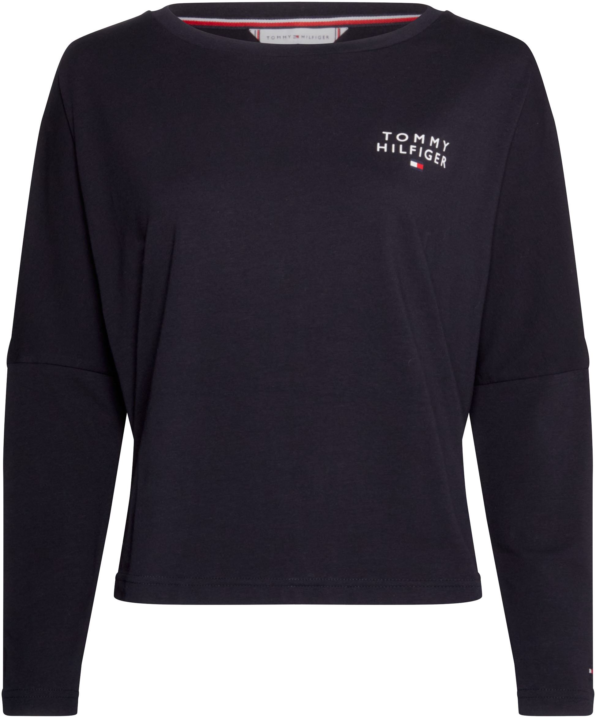 Tommy Hilfiger Underwear Langarmshirt »LONG SLEEVE T-SHIRT«, mit interessanten Ärmeldetails und Tommy Hilfiger Markenlabel