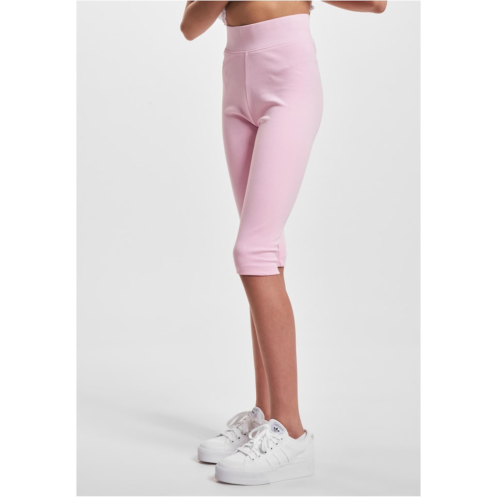 URBAN CLASSICS Leggings »Urban Classics Damen Girls High Waist Cycle Shorts«, (1 tlg.)