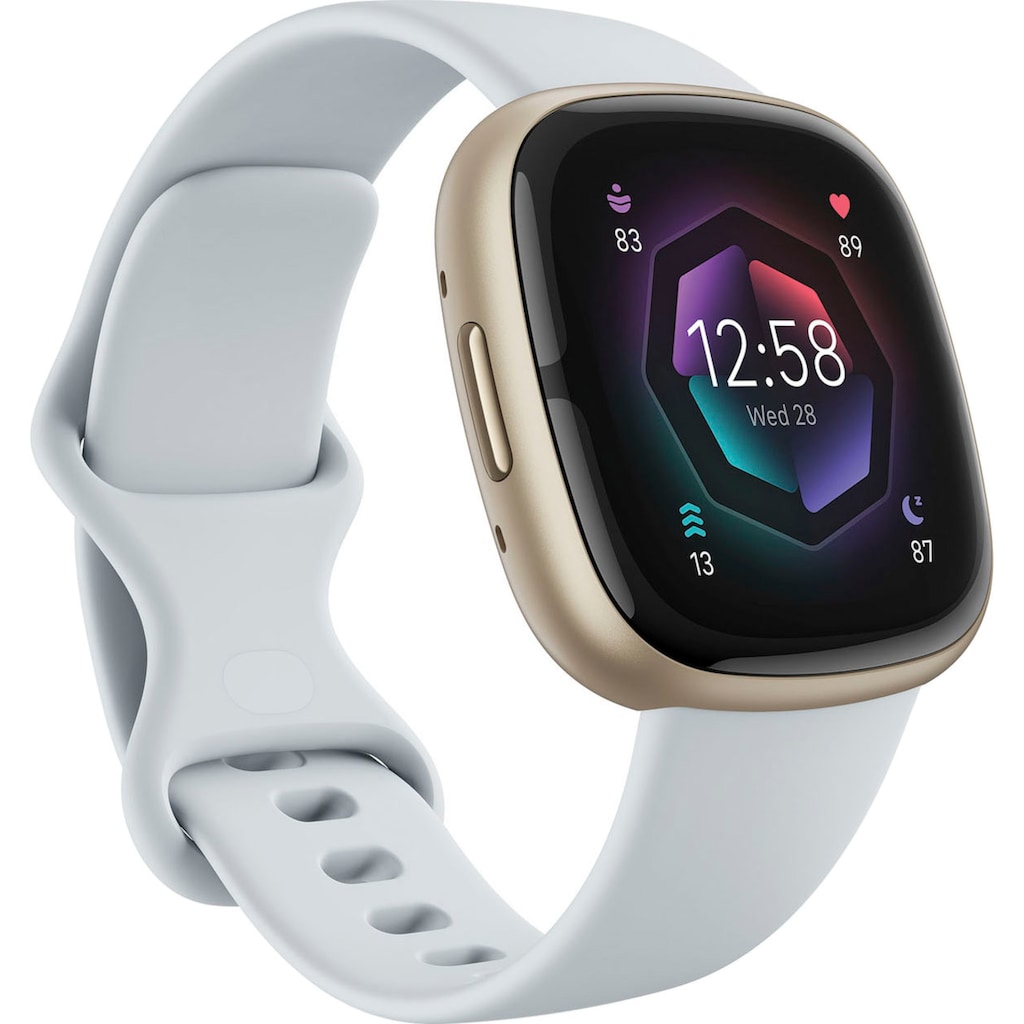 fitbit by Google Smartwatch »Sense 2«, (FitbitOS5 inkl. 6 Monate Fitbit Premium)