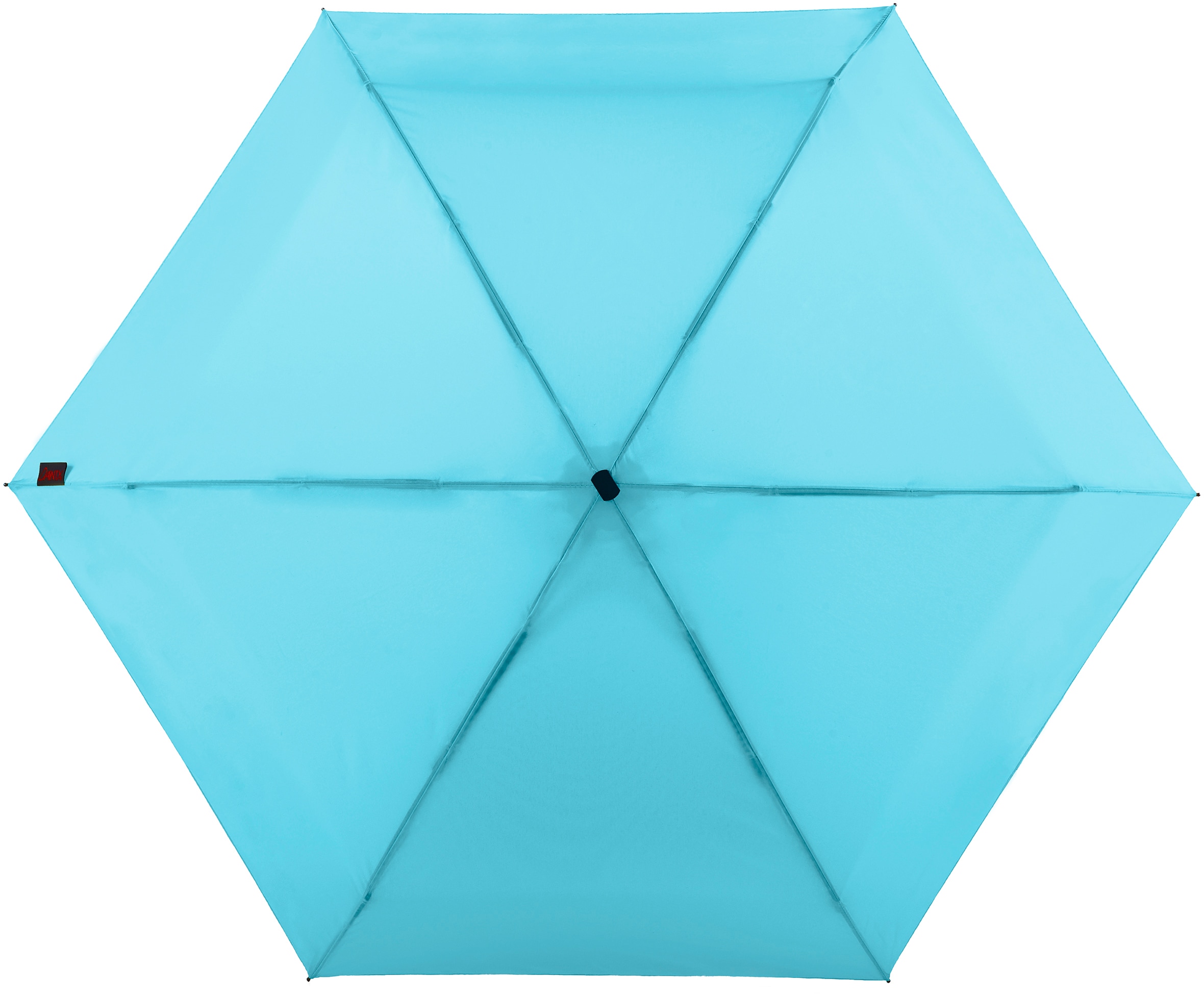 | BAUR Taschenregenschirm EuroSCHIRM® bestellen extra hellblau«, kurz flach und »Dainty,