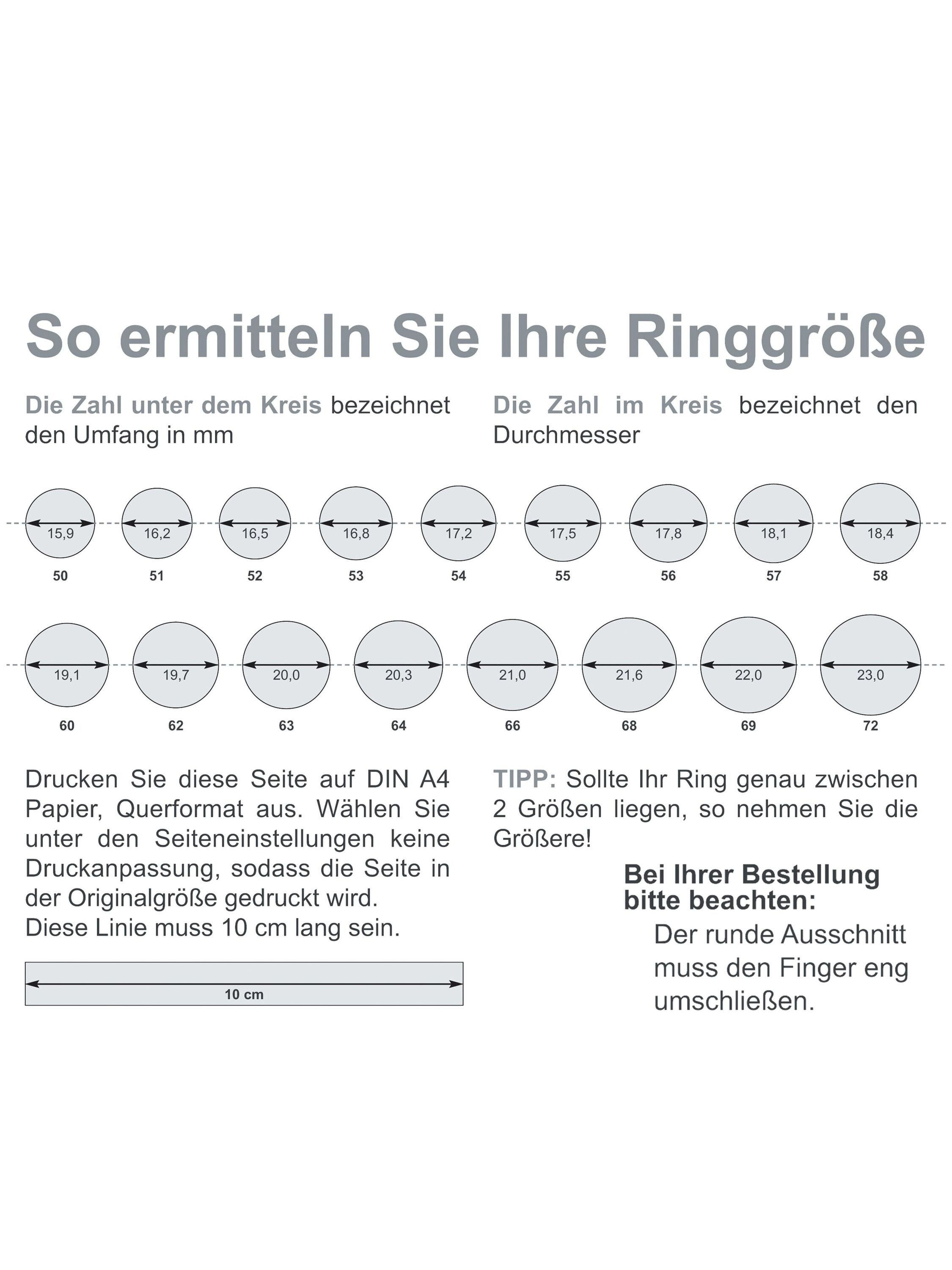 Orolino Fingerring »Gold 750 mit natürlichem Brillant 0,50 ct.«
