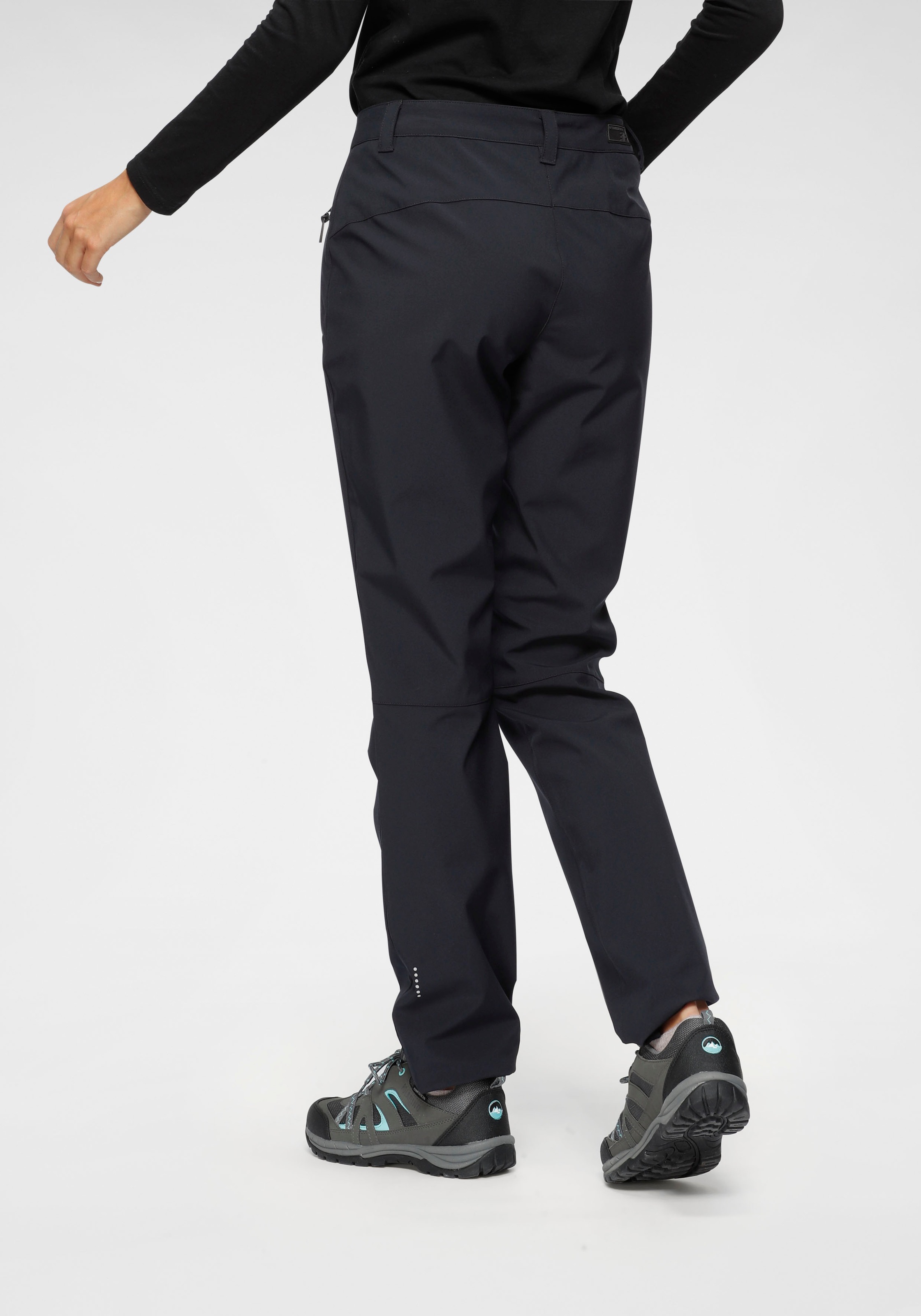 Icepeak Softshellhose "ATHENS" mit Reißverschlusstaschen, atmungsaktiv, sch günstig online kaufen