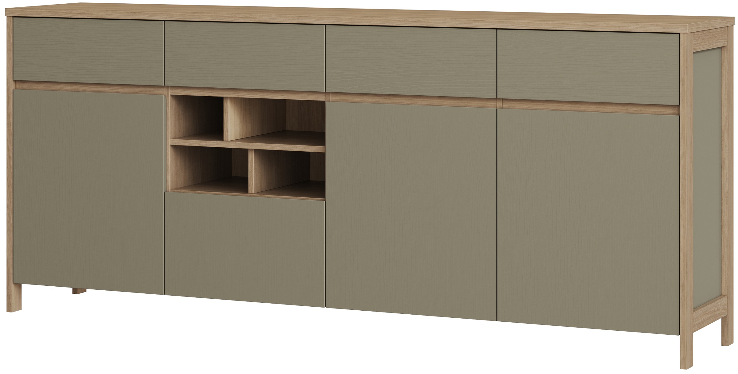 Home affaire Sideboard "Stranda, moderner Schrank, Kommode im Scandi-Style, günstig online kaufen