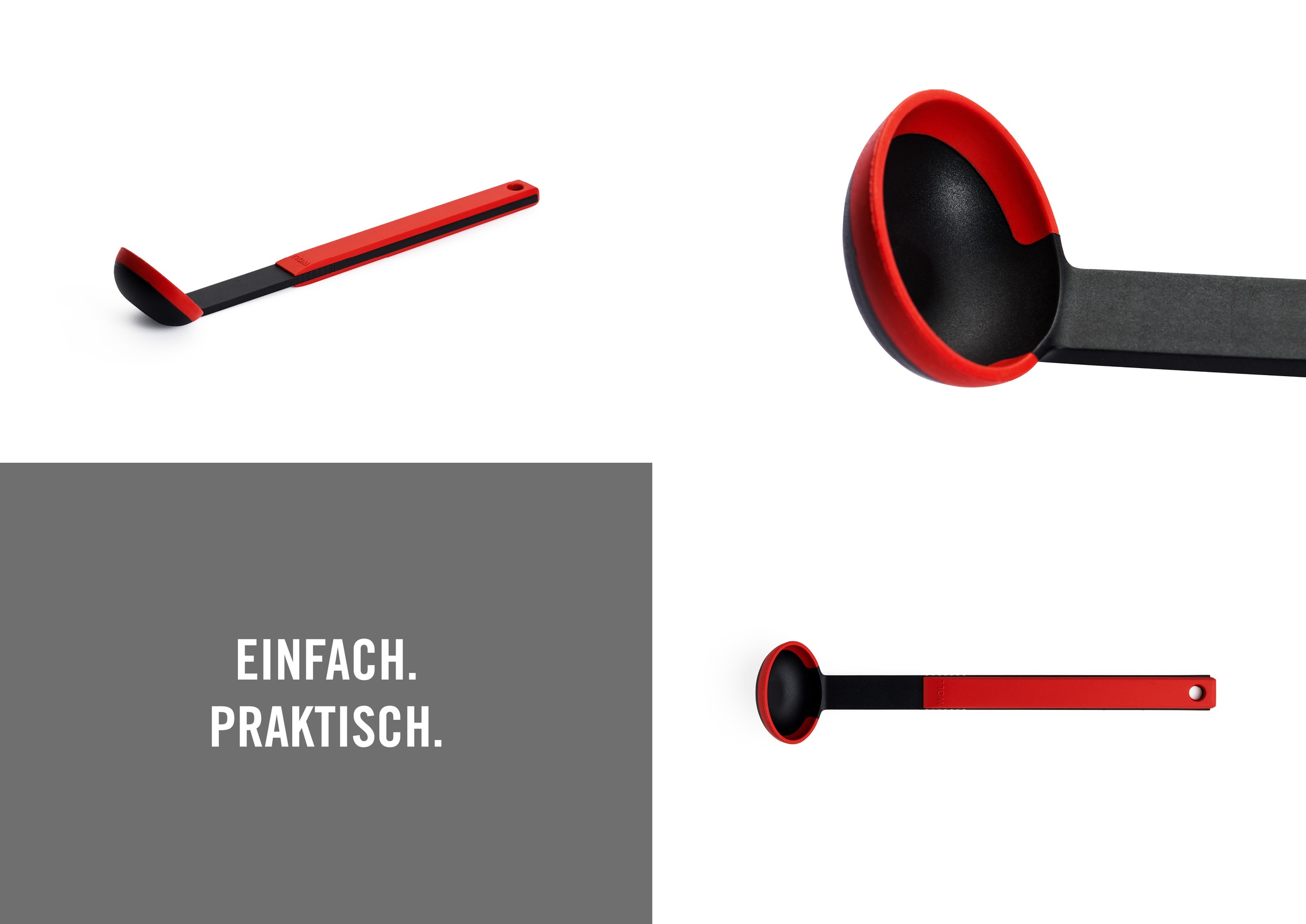 WOLL Soßenlöffel "Cook it" aus hochwertigem Kunststoff und Silikon günstig online kaufen