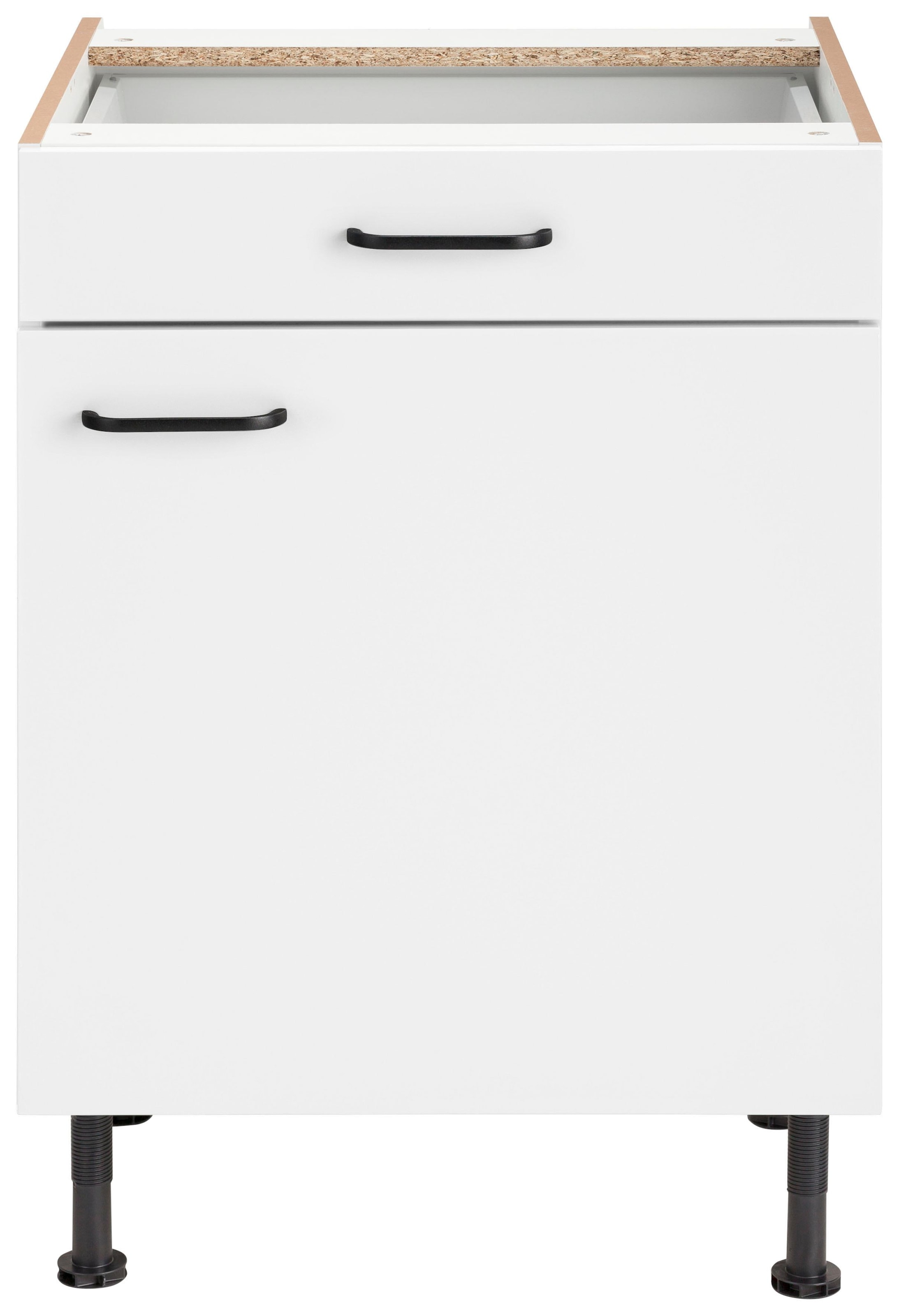 OPTIFIT Unterschrank »Elga«, mit Soft-Close-Funktion, Vollauszug,  Metallgriffen, Breite 60 cm | BAUR