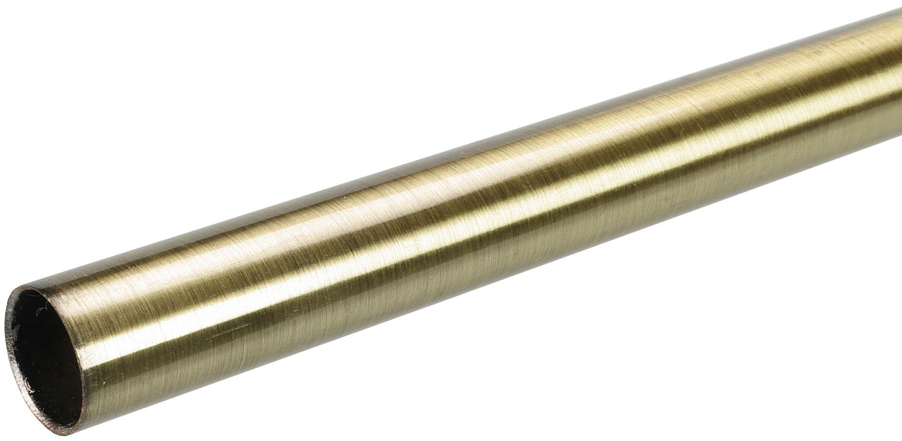 Liedeco Gardinenstange »Esp Blatt«, 1 läufig-läufig, Fixmaß, 1-läufig im Fixmaß Ø 16 mm