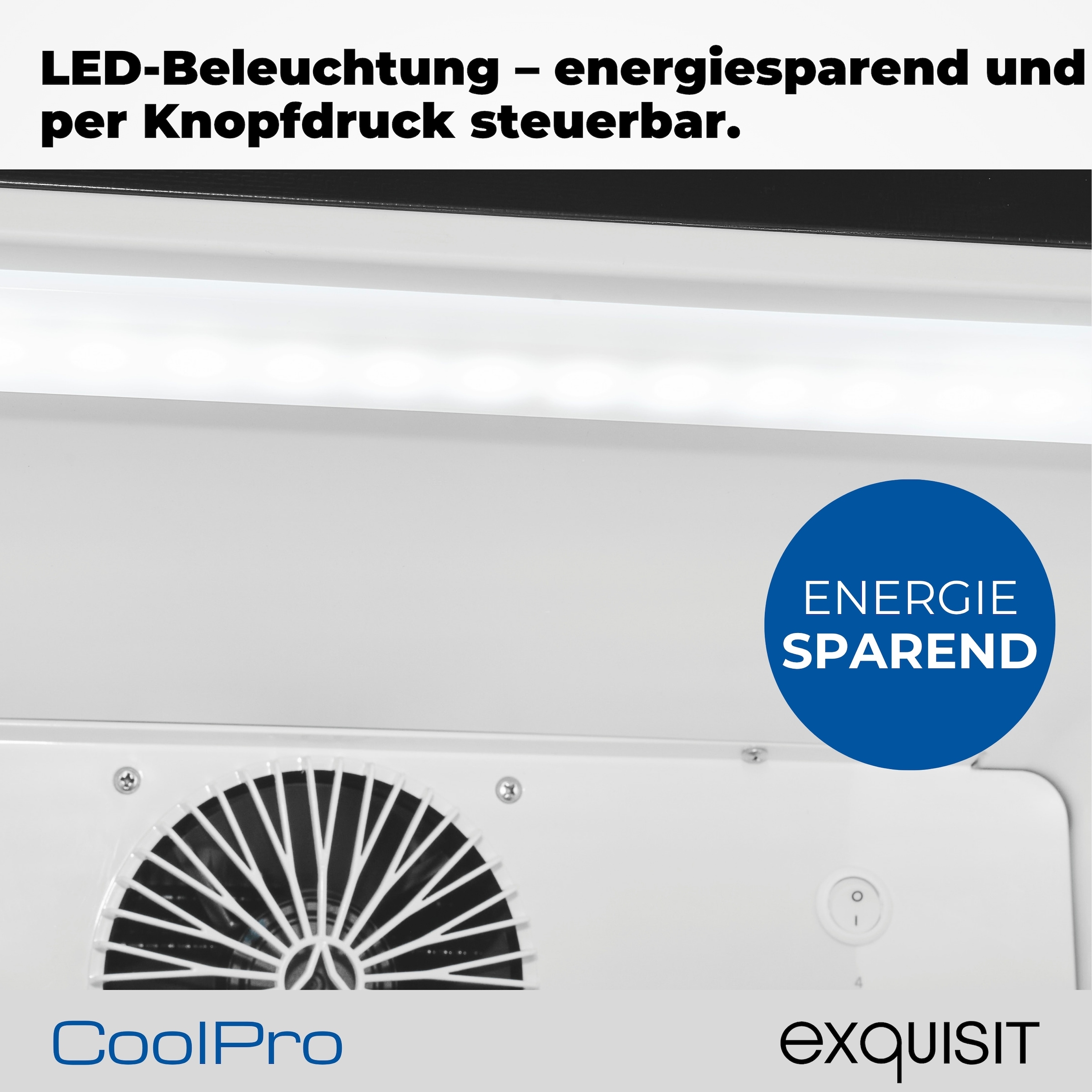 exquisit Getränkekühlschrank GKS220-GT-431D schwarz »GKS220-GT-431D schwarz« 152,5 cm hoch 54 cm breit