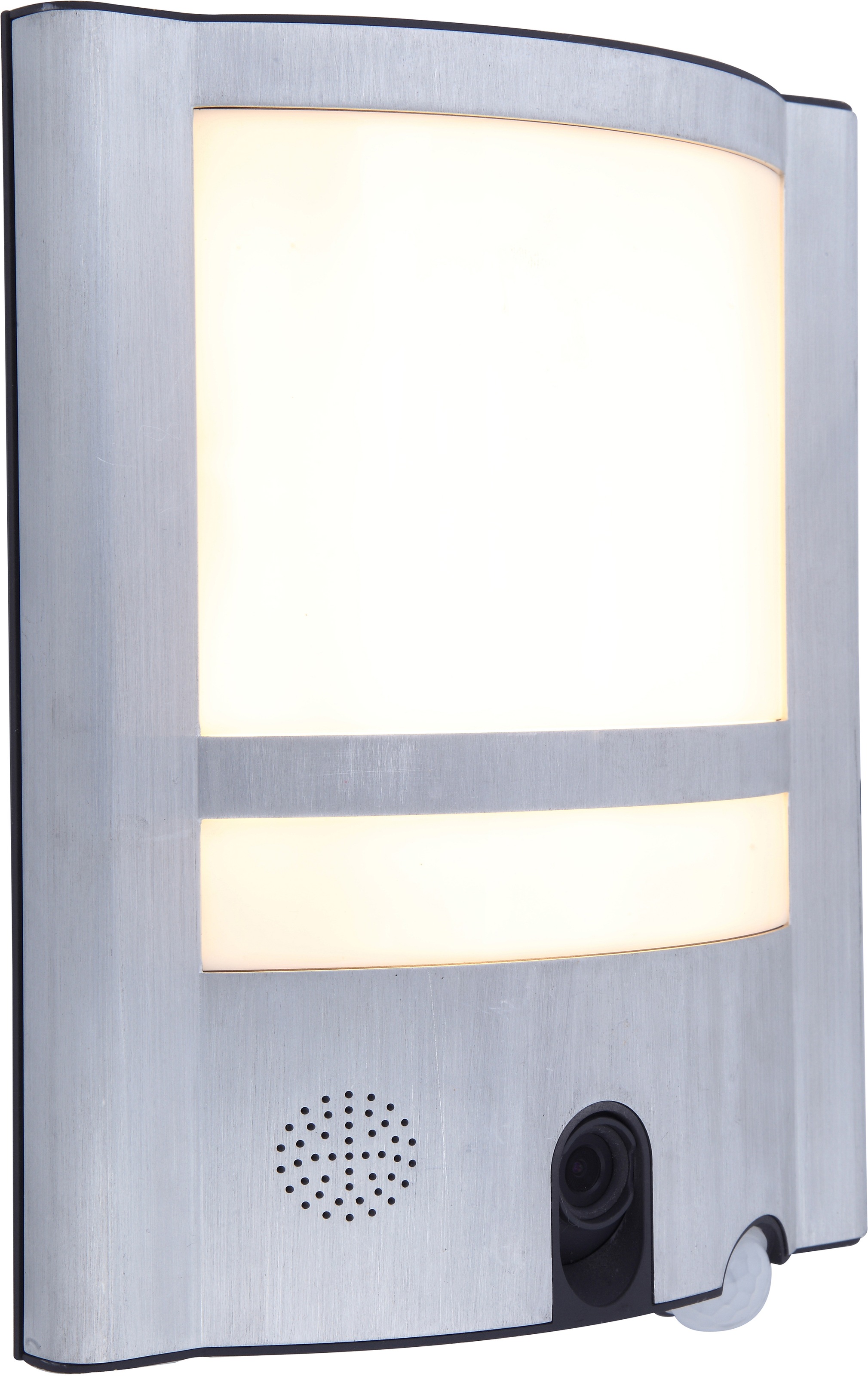 LUTEC LED Außen-Wandleuchte VESTA HD ST1906-CAM, LED-Modul, 1 St., Warmweiß, Kameraleuchte
