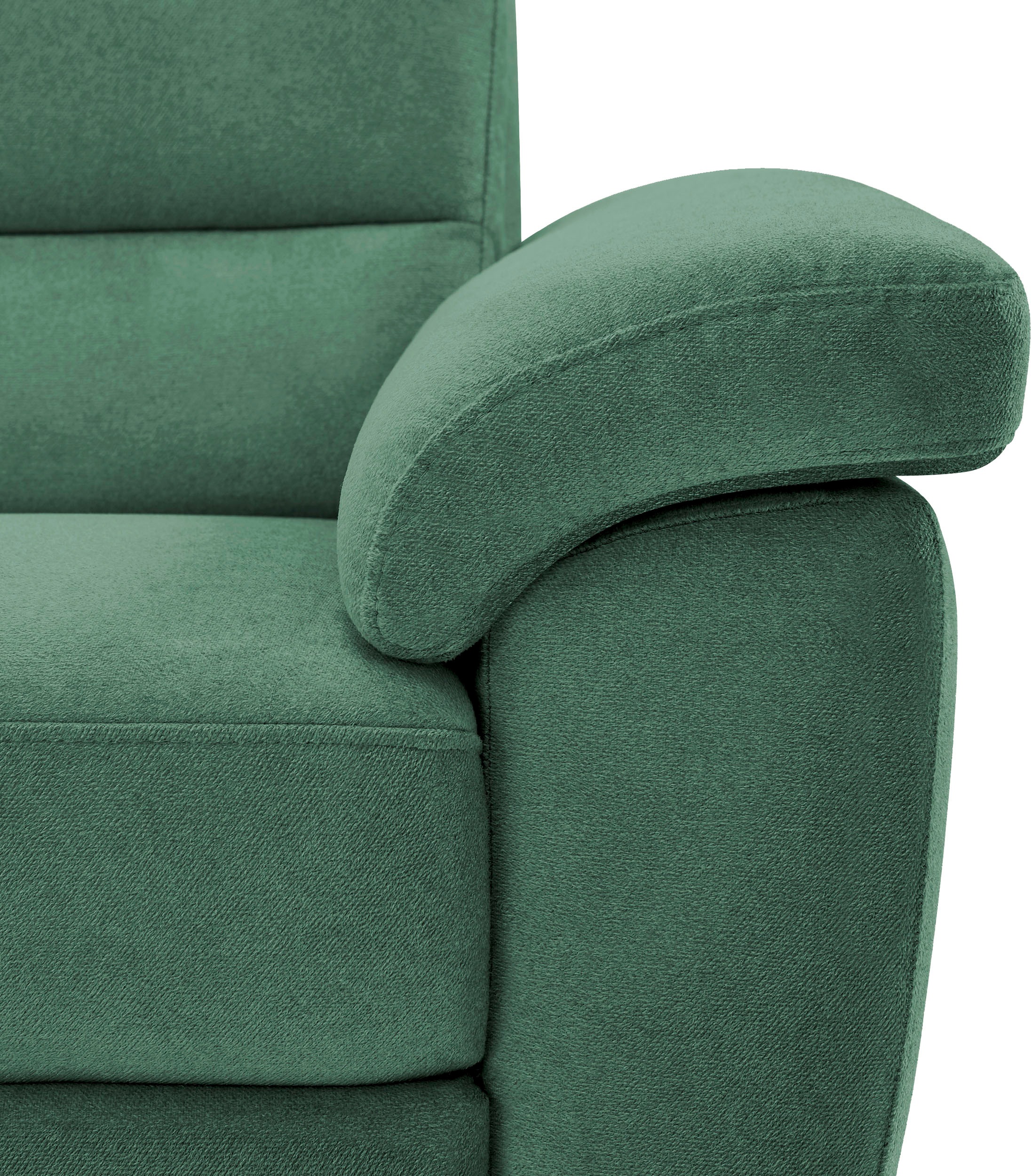 CALIZZA INTERIORS Ecksofa »Onyx L-Form«, Ottomane links oder rechts, wahlweise mit Bettfunktion, Breite 257 cm