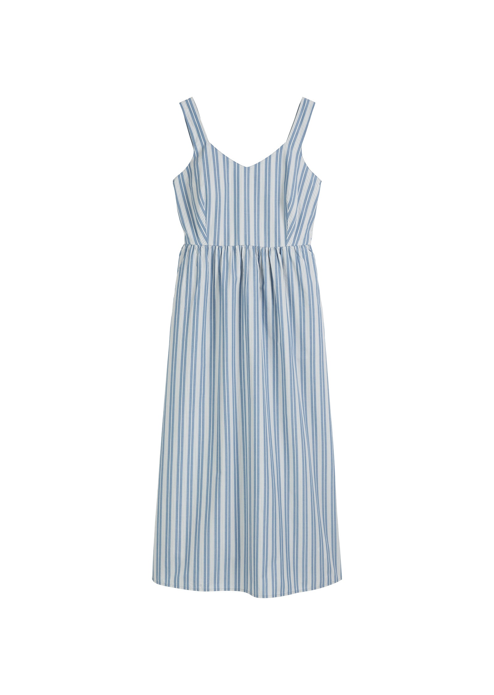 Marc O'Polo DENIM Midikleid »aus Papertouch-Popeline«