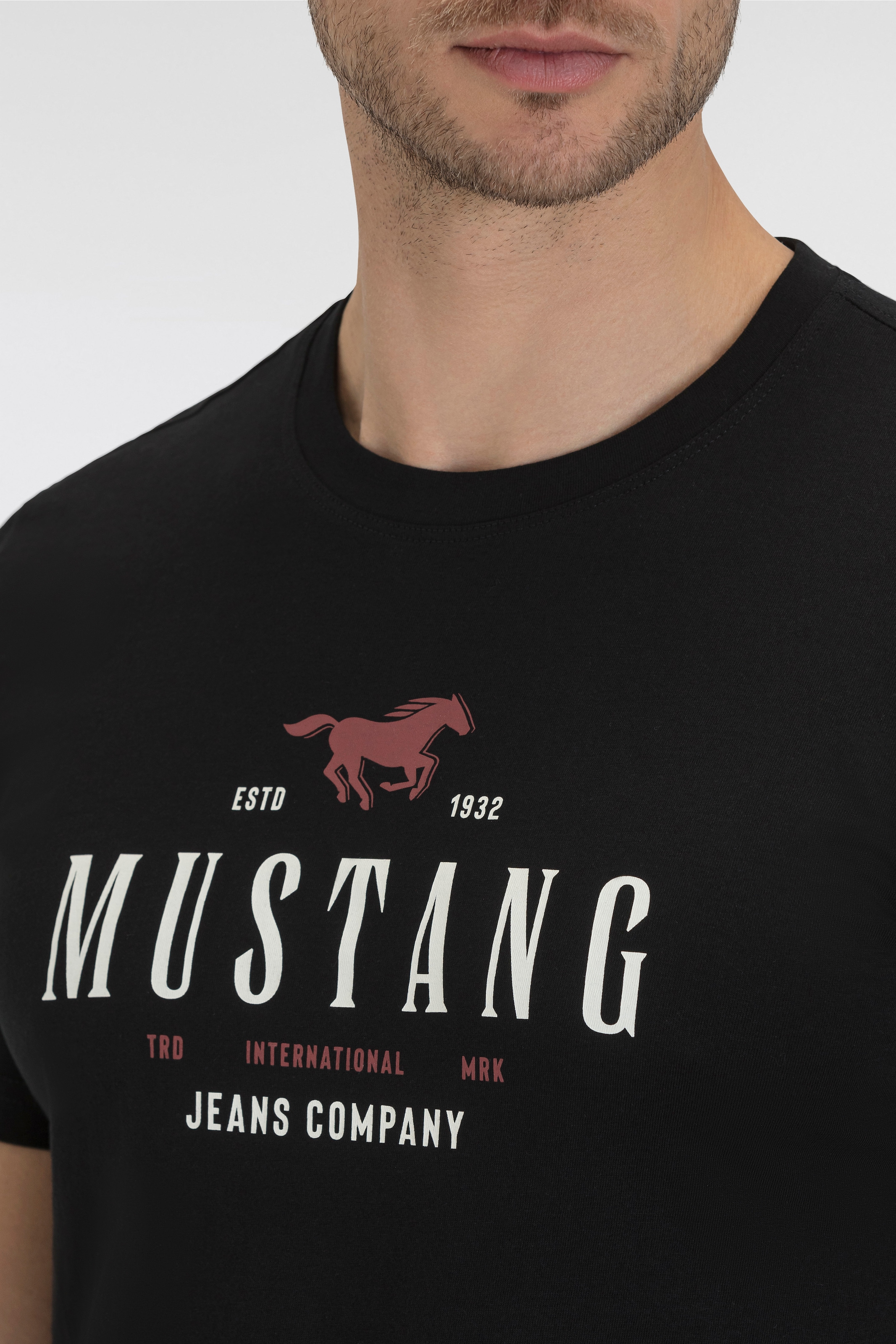 MUSTANG T-Shirt »Style Alex C Print«