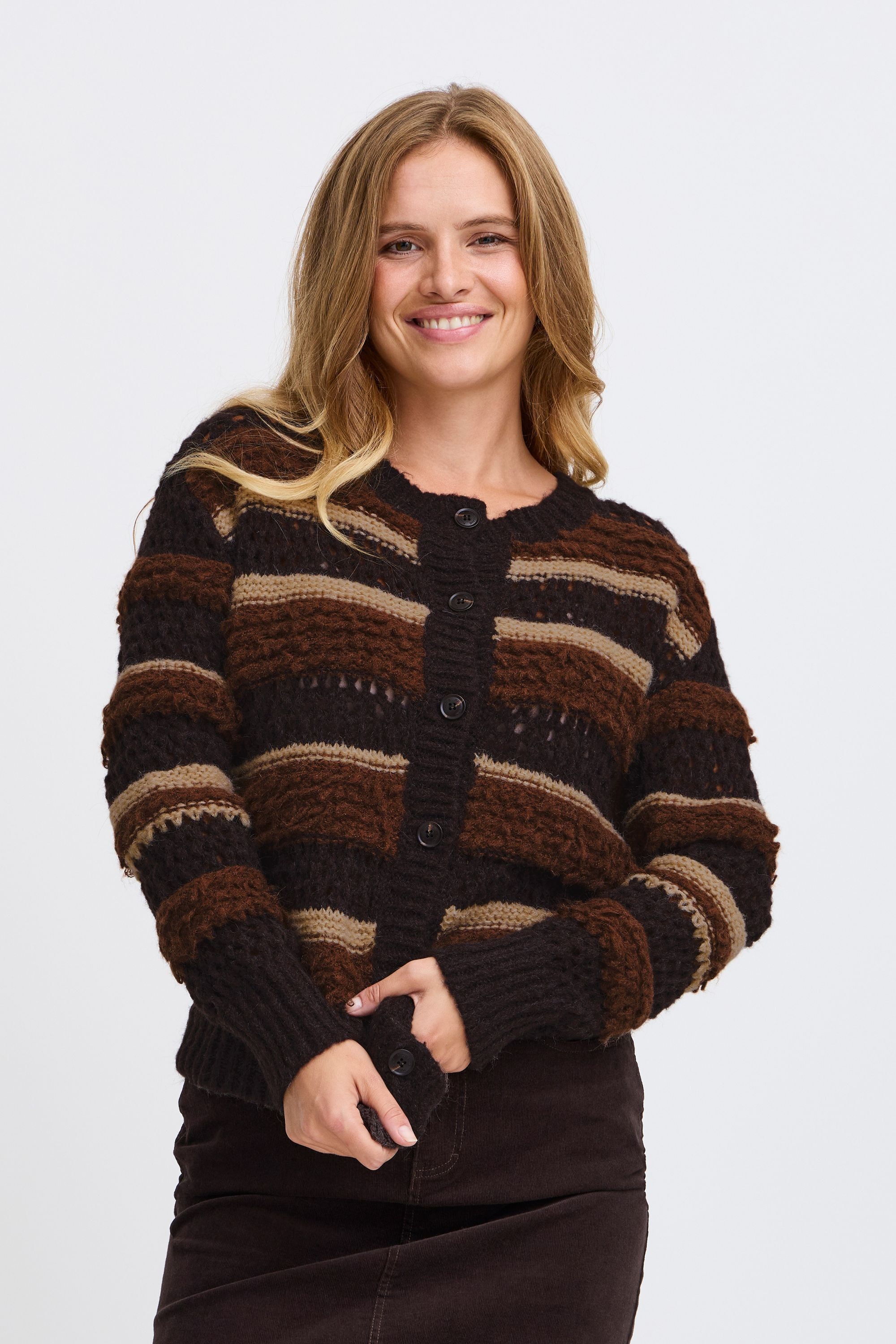 Pulz Jeans Strickjacke »Strickjacke PZJACKIE LS Cardigan«
