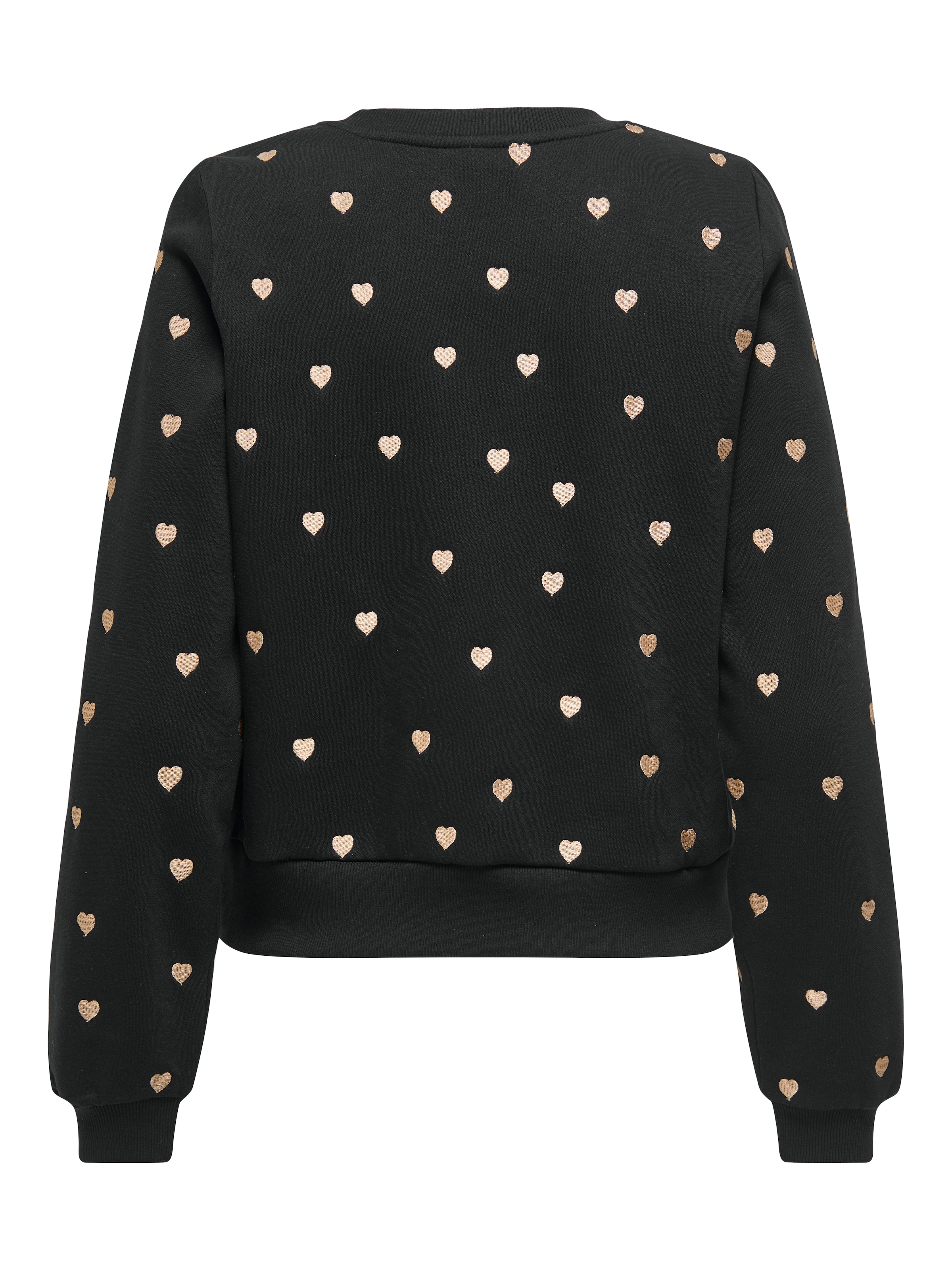 ONLY Sweatshirt »ONLATIKA L/S O-NECK GLITTER EMB. BOX SWT«