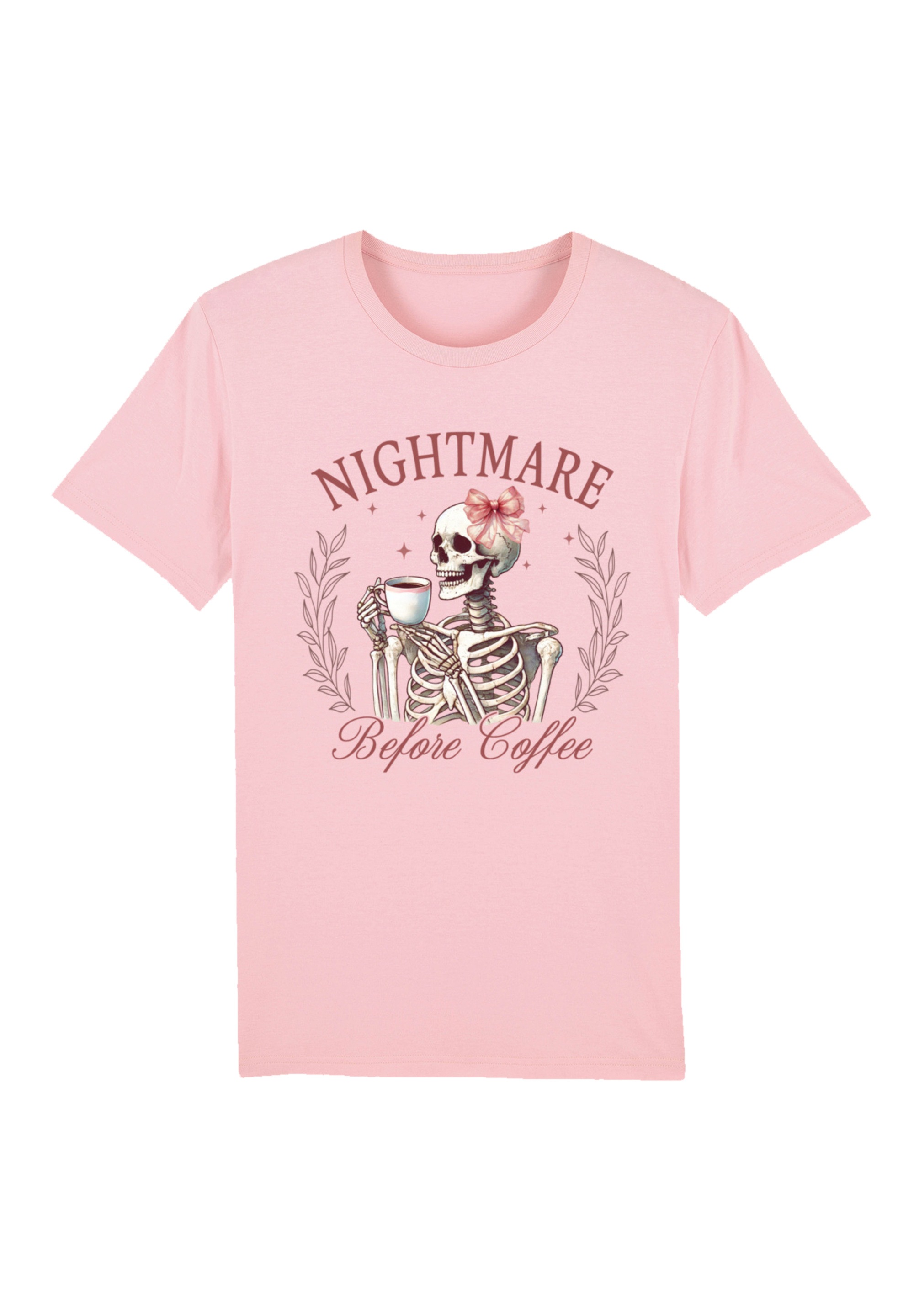 F4NT4STIC T-Shirt »Nightmare Before Coffee«, Premium Qualität