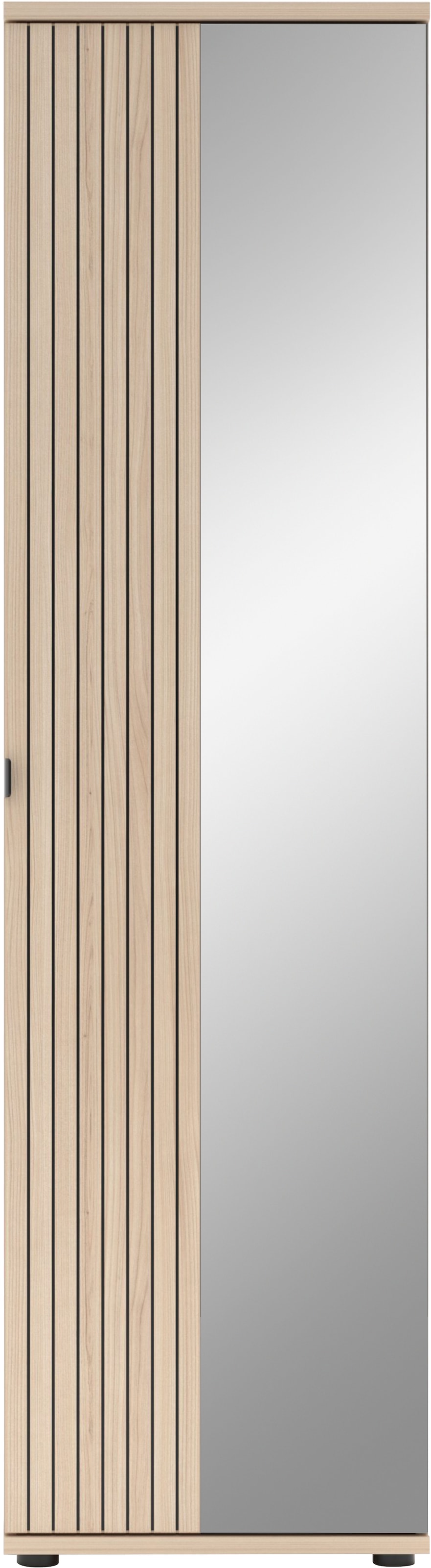 Innostyle Garderobenschrank »PISA Garderobenschrank« 1 Stk. tlg. Tür re/li montierbar, ausziehbare Kleiderstange, Soft Close,