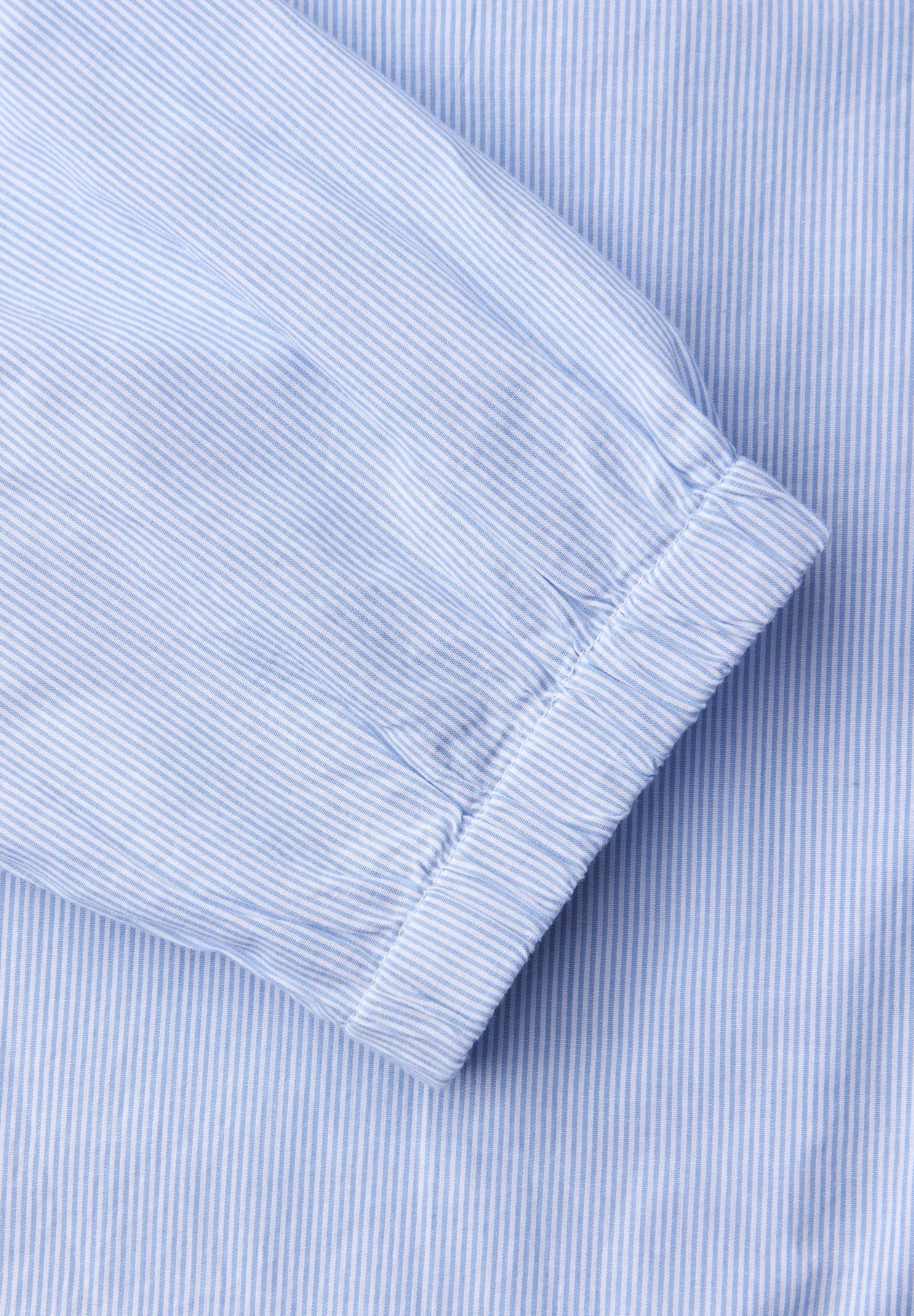 STREET ONE Langarmbluse aus reiner Baumwolle