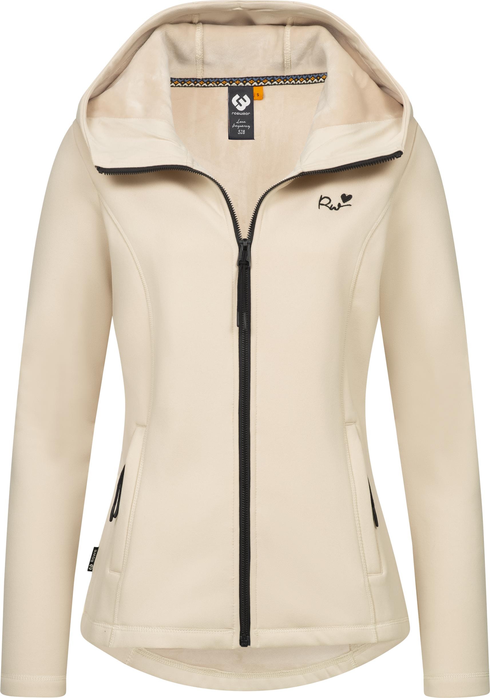 Ragwear Kapuzensweatjacke "Lyshka", Sportliche weiche und elastische Kapuzenjacke