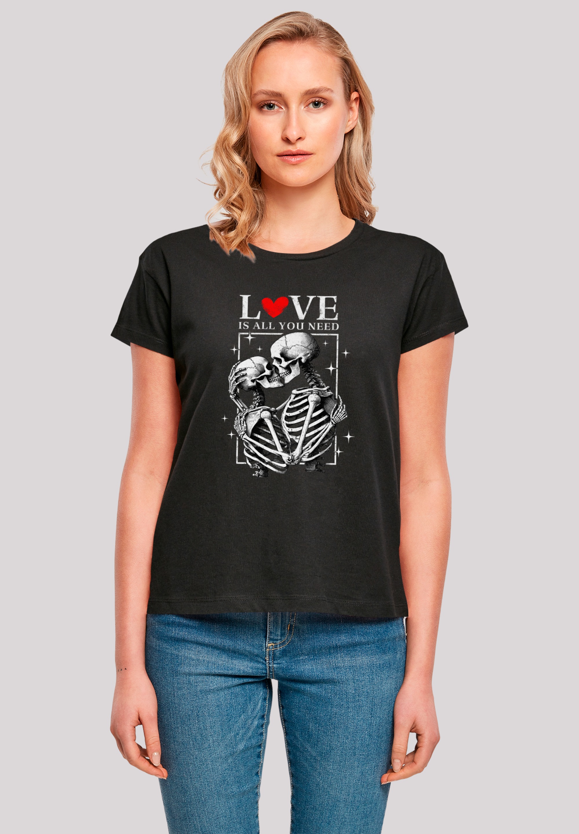 F4NT4STIC T-Shirt "Love is all you need", Premium Qualität günstig online kaufen